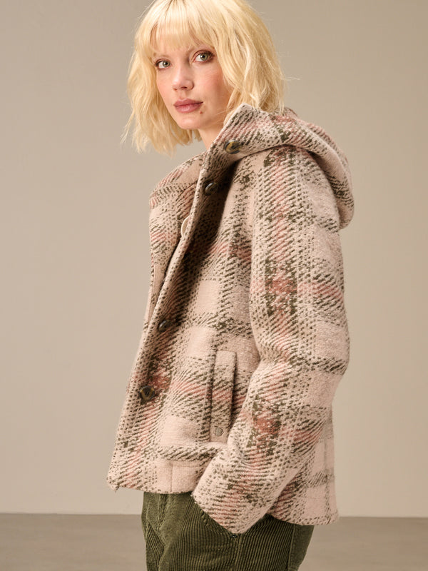 Jacke mit Karomuster