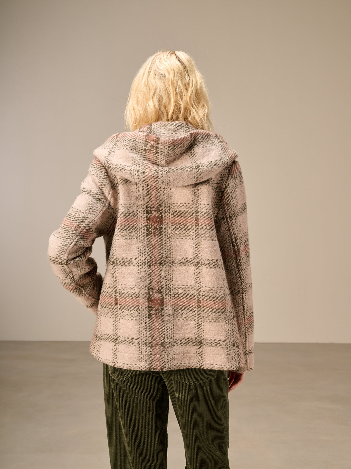 Jacke mit Karomuster