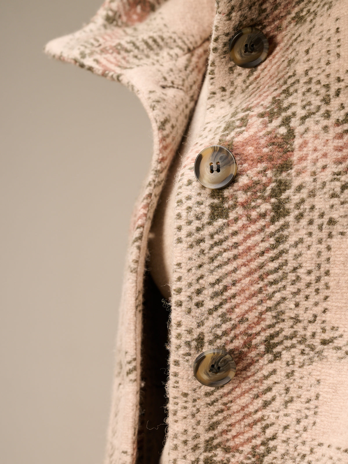 Jacke mit Karomuster