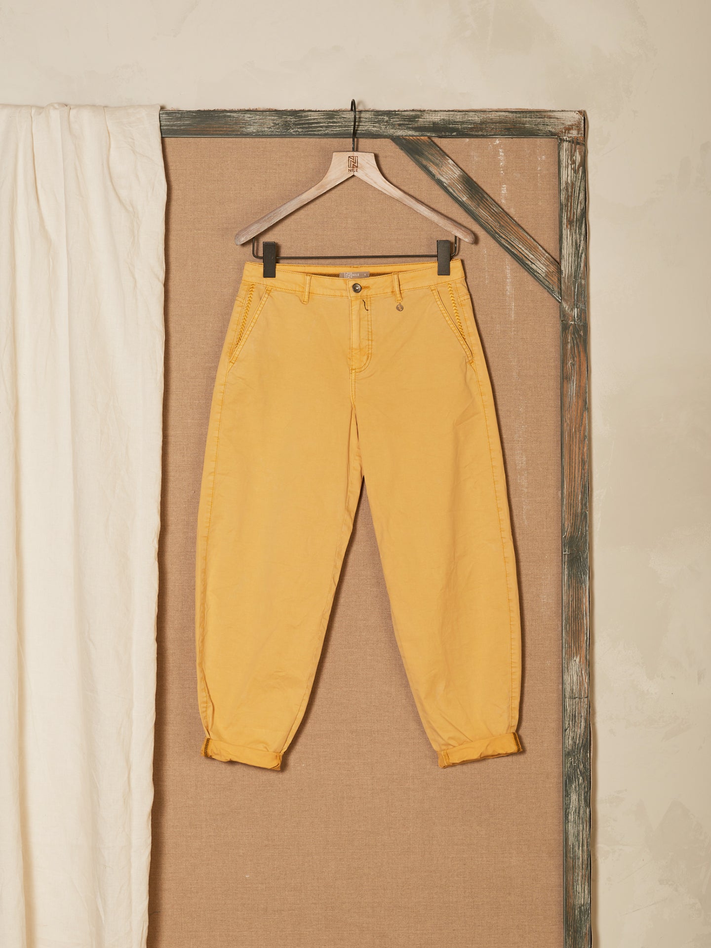 pantalon barrel