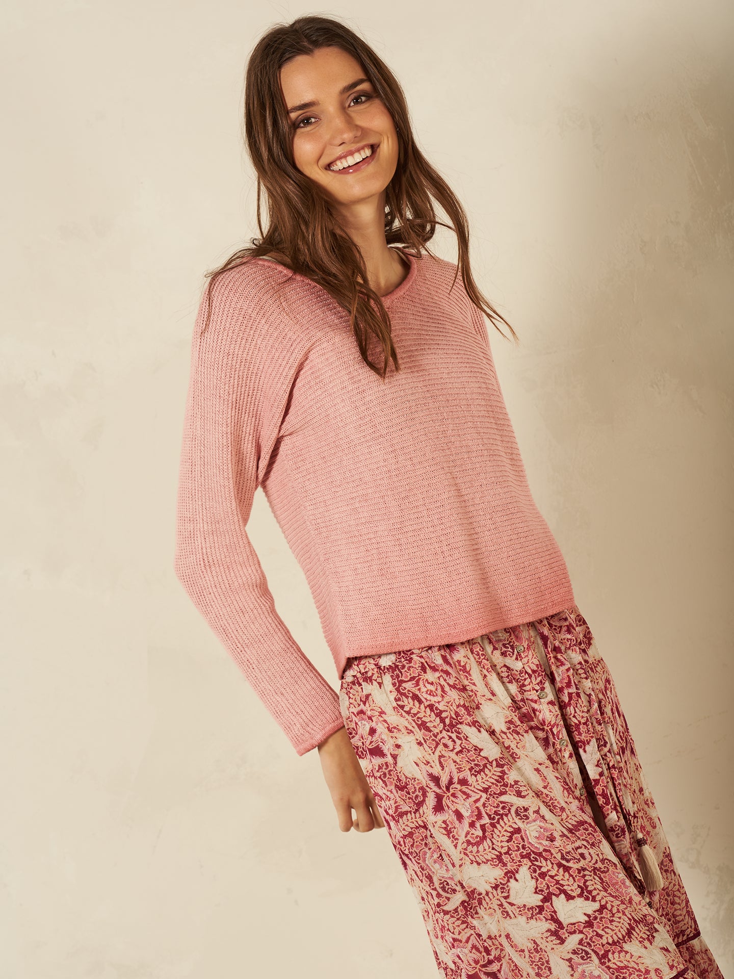 Maglione con scollo a V