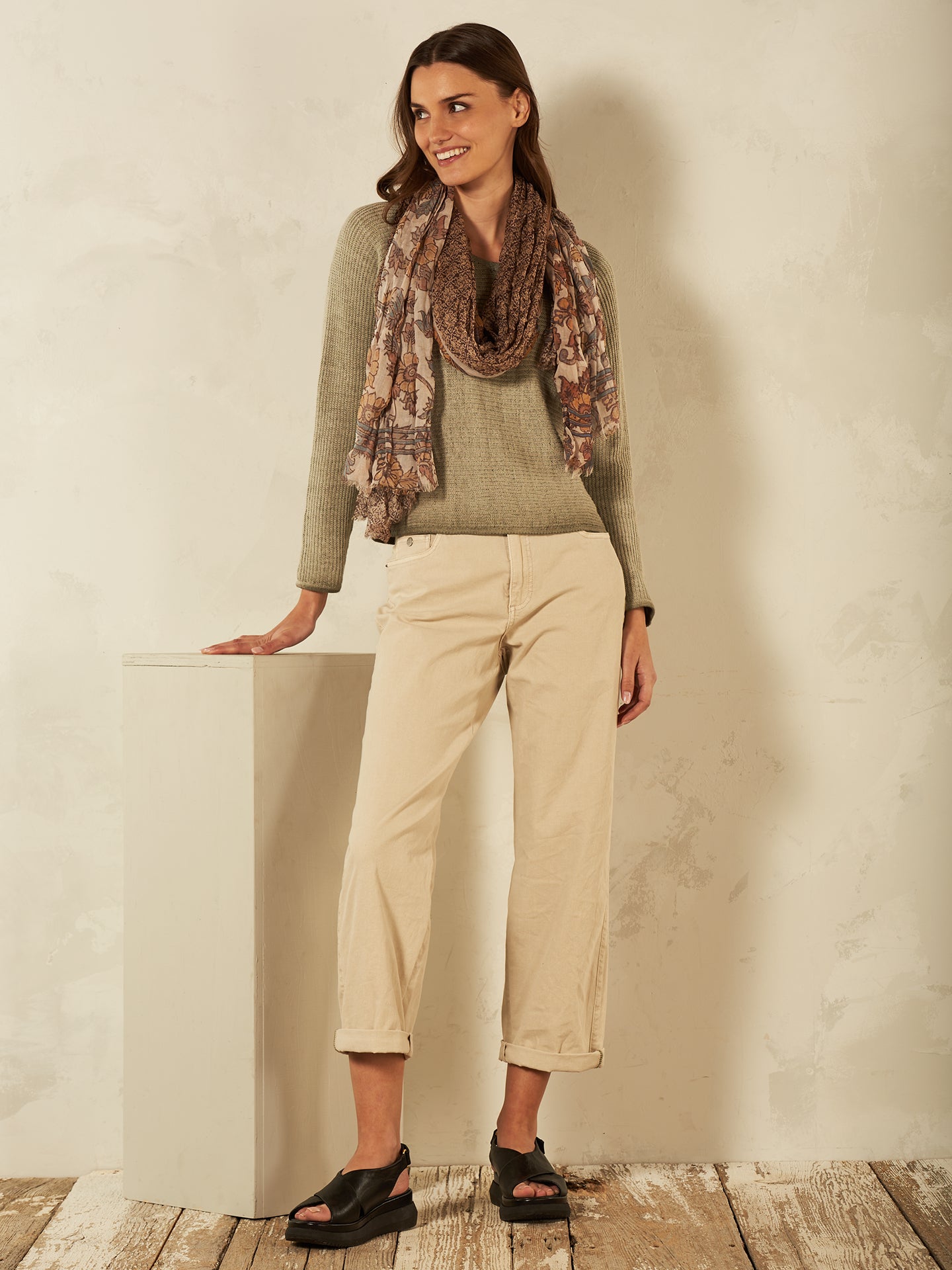 Maglione con scollo a V