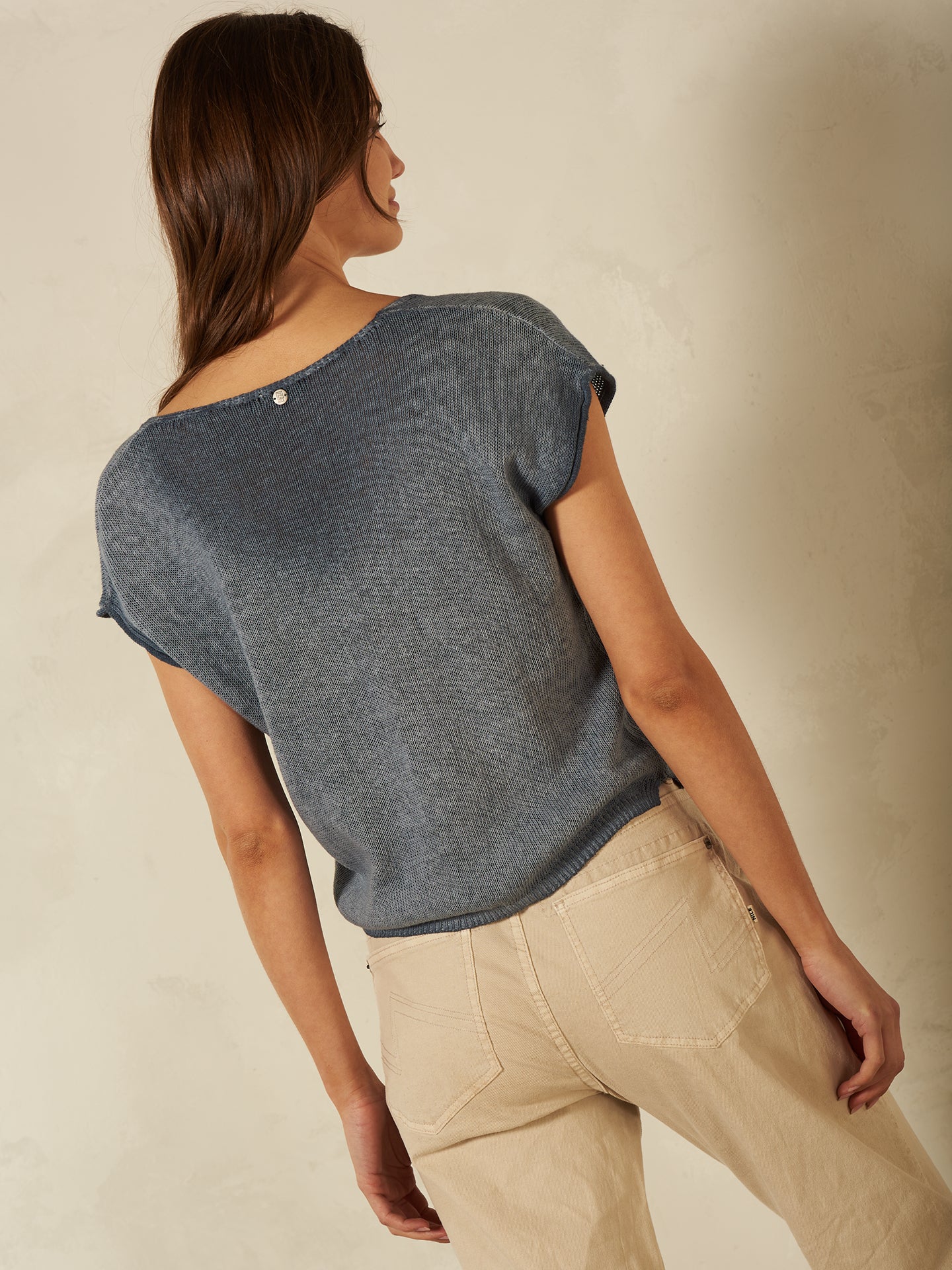 Smanicato in maglia
