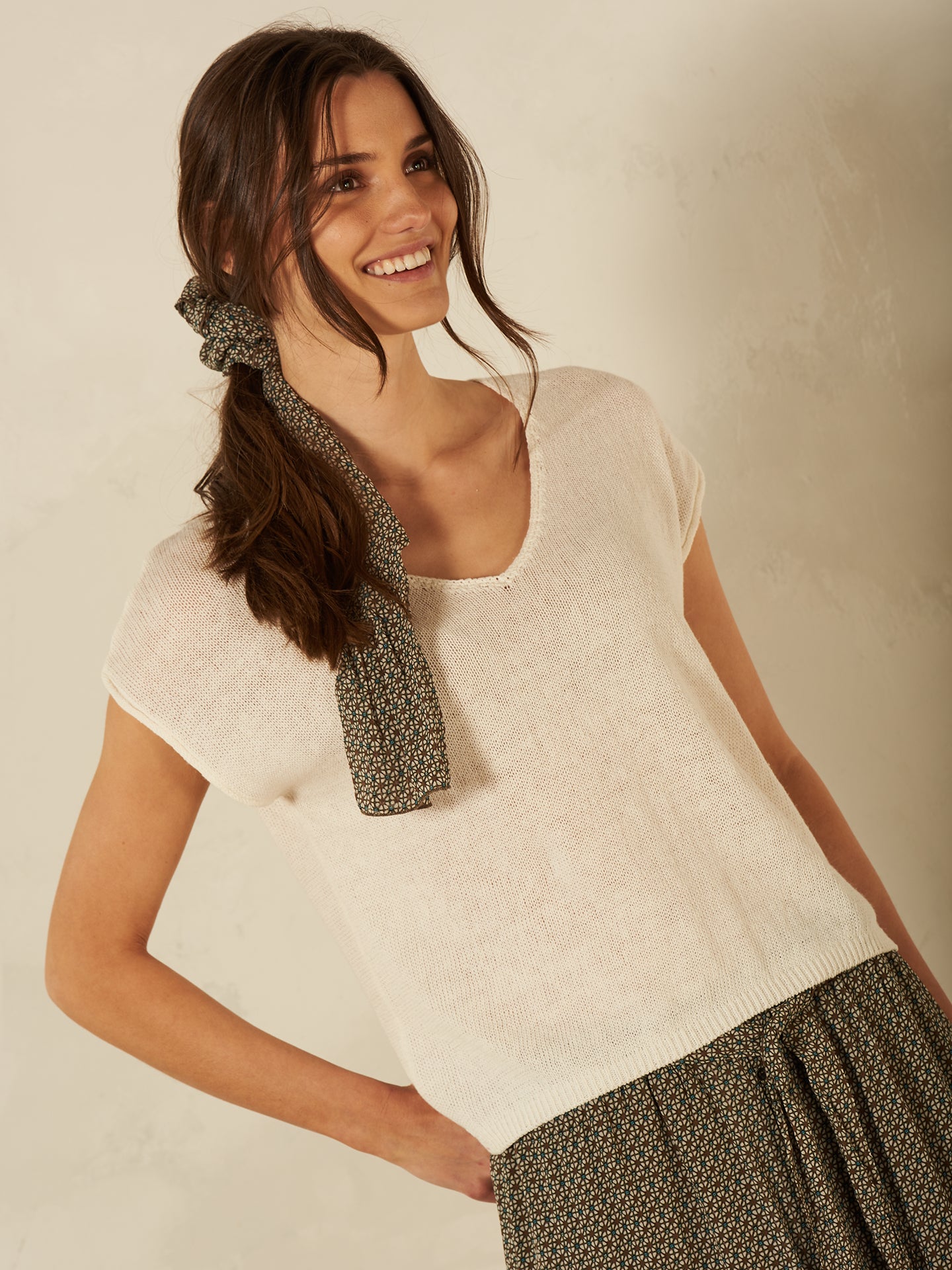 Smanicato in maglia