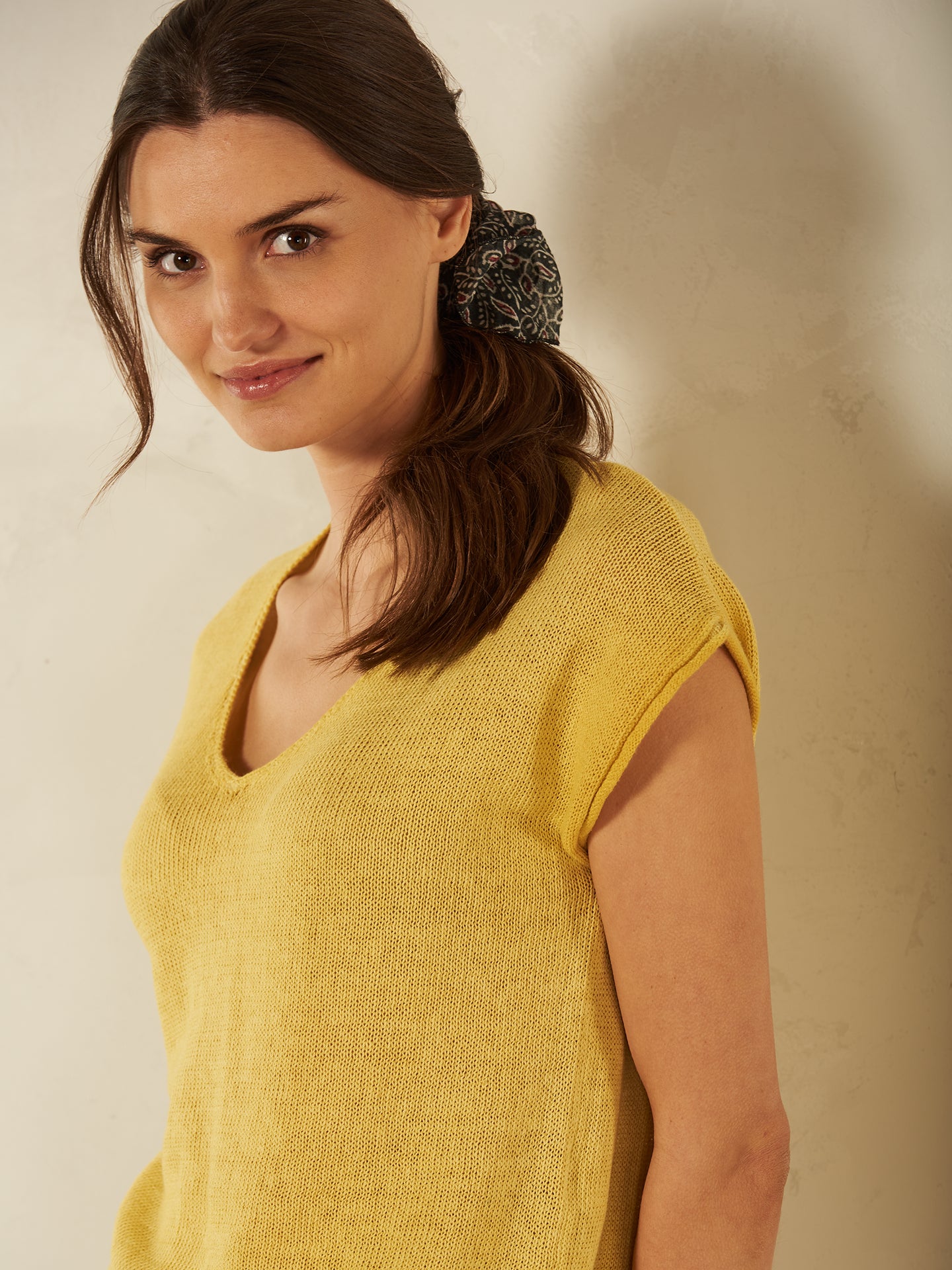 Smanicato in maglia