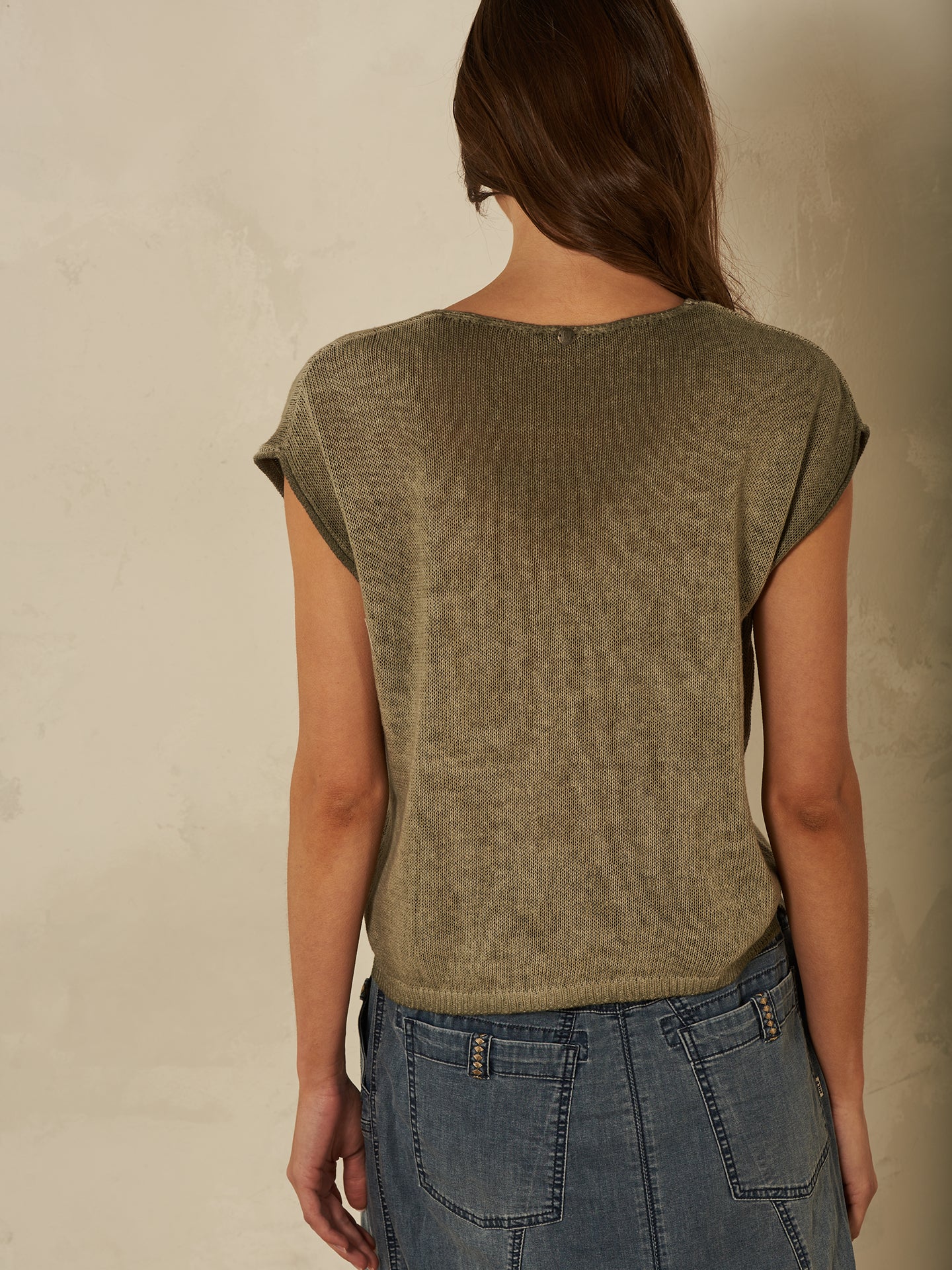 Smanicato in maglia