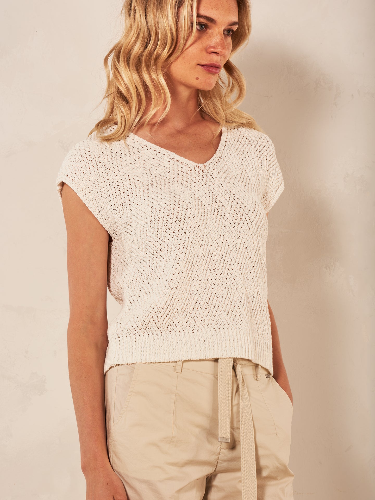Strickpullover mit Muster