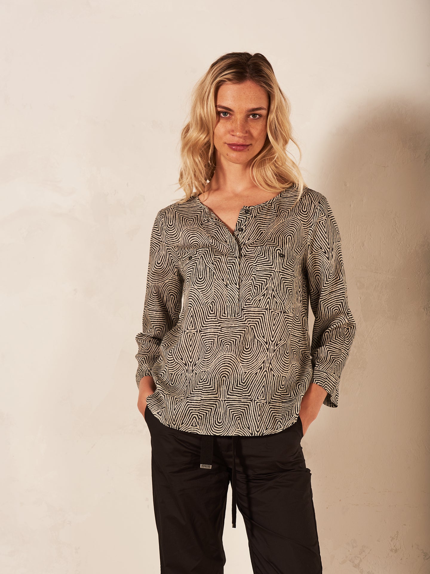 blouse imprimé