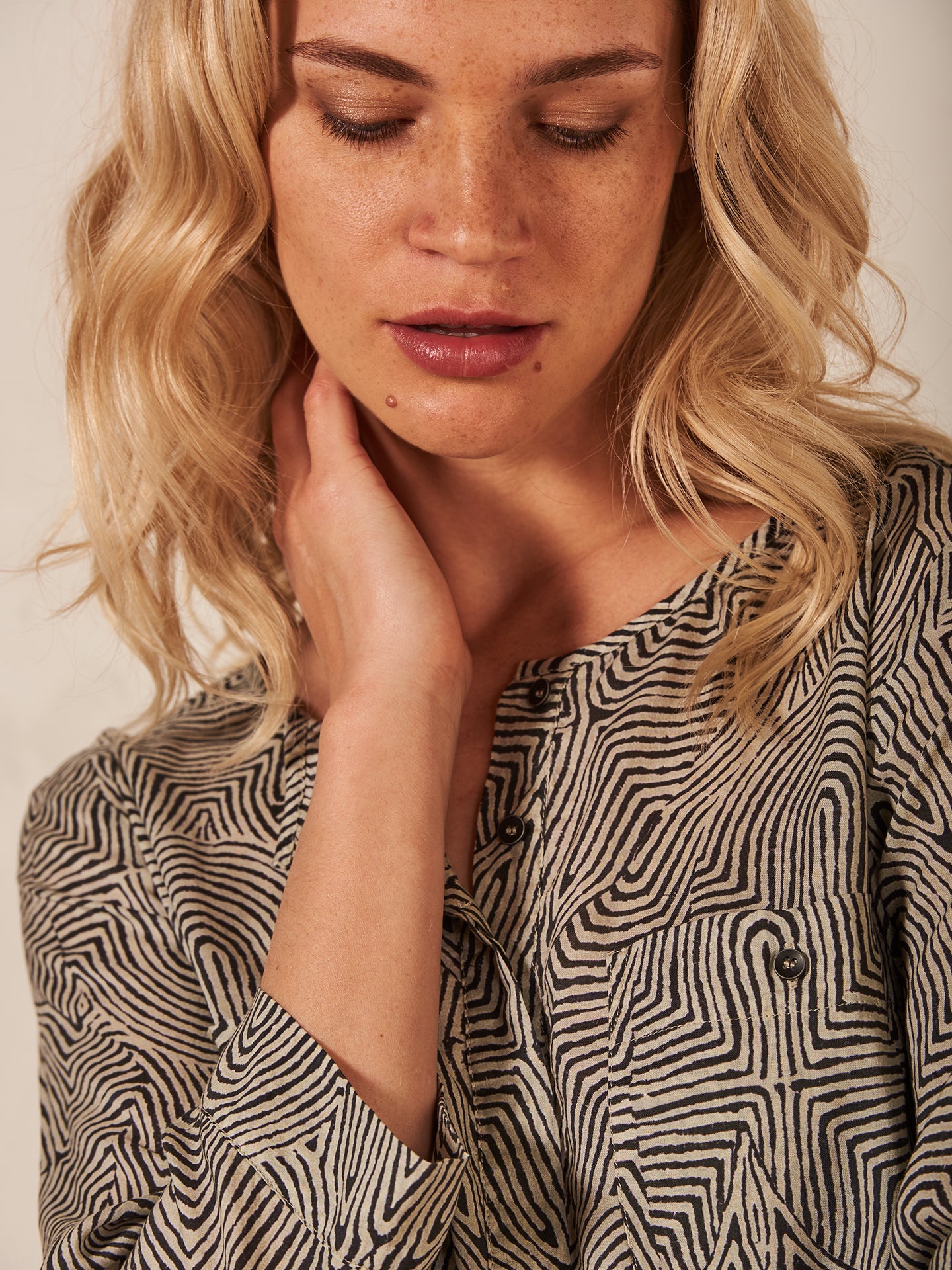blouse imprimé