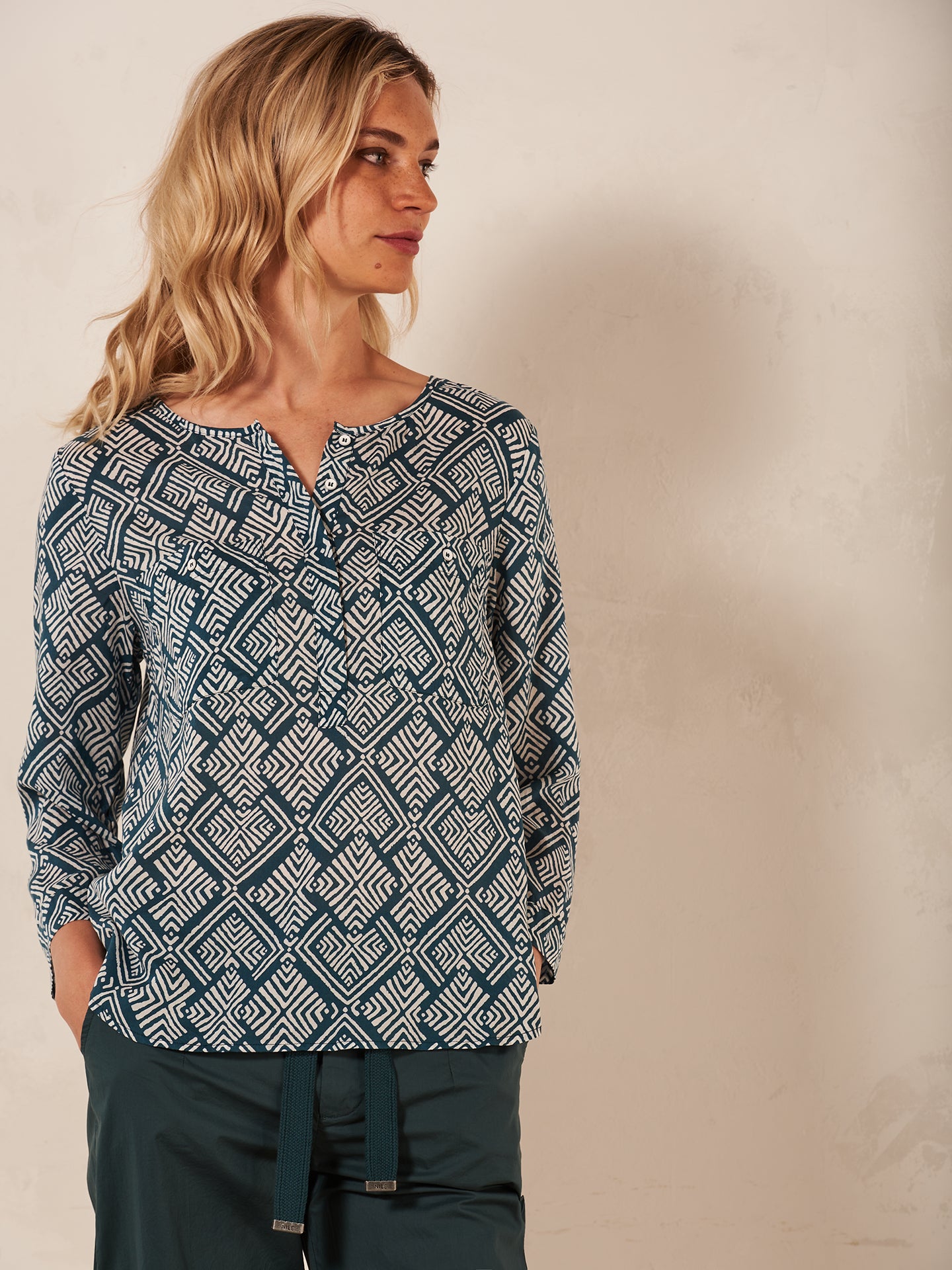 blouse imprimé