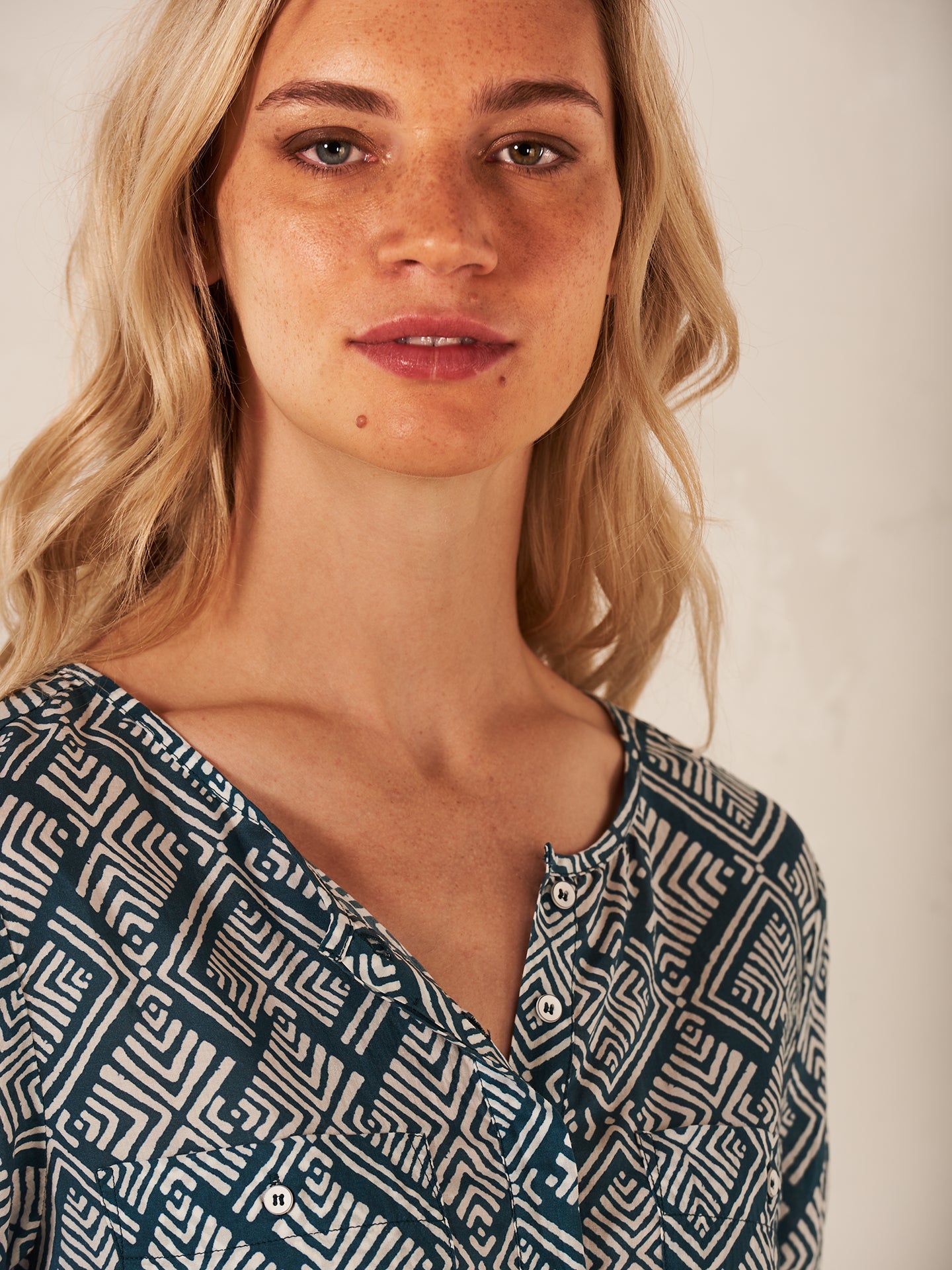 blouse imprimé