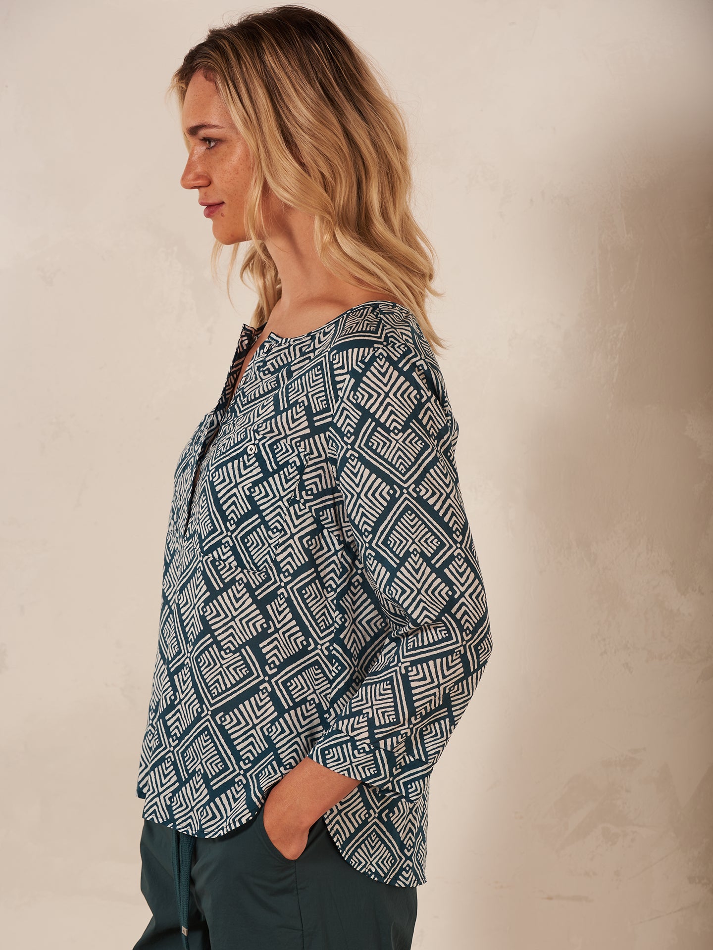 blouse imprimé
