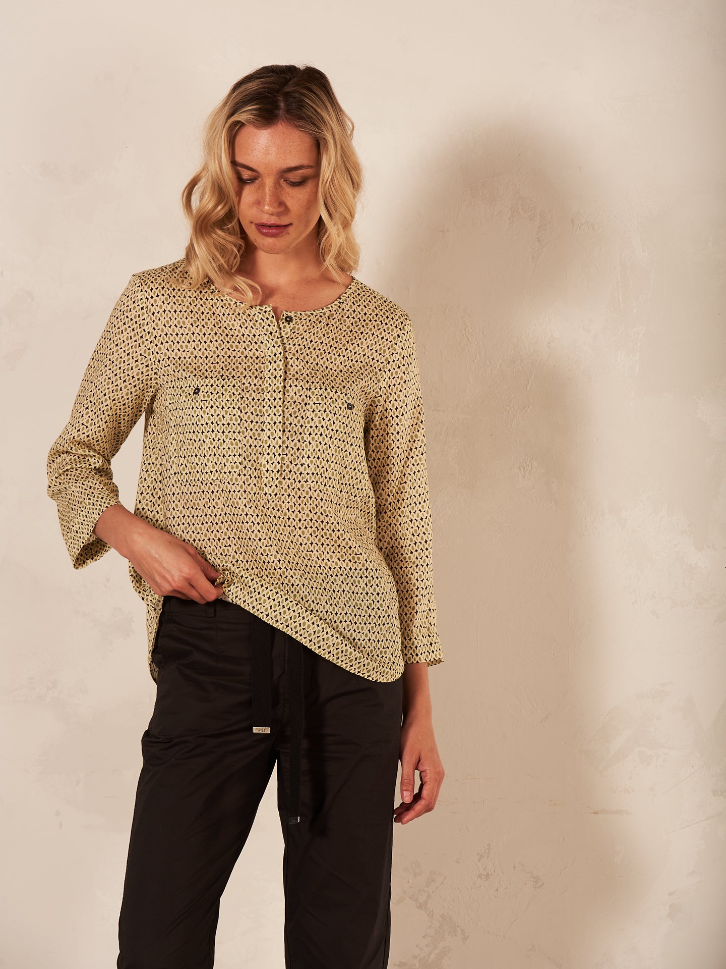 blouse imprimé