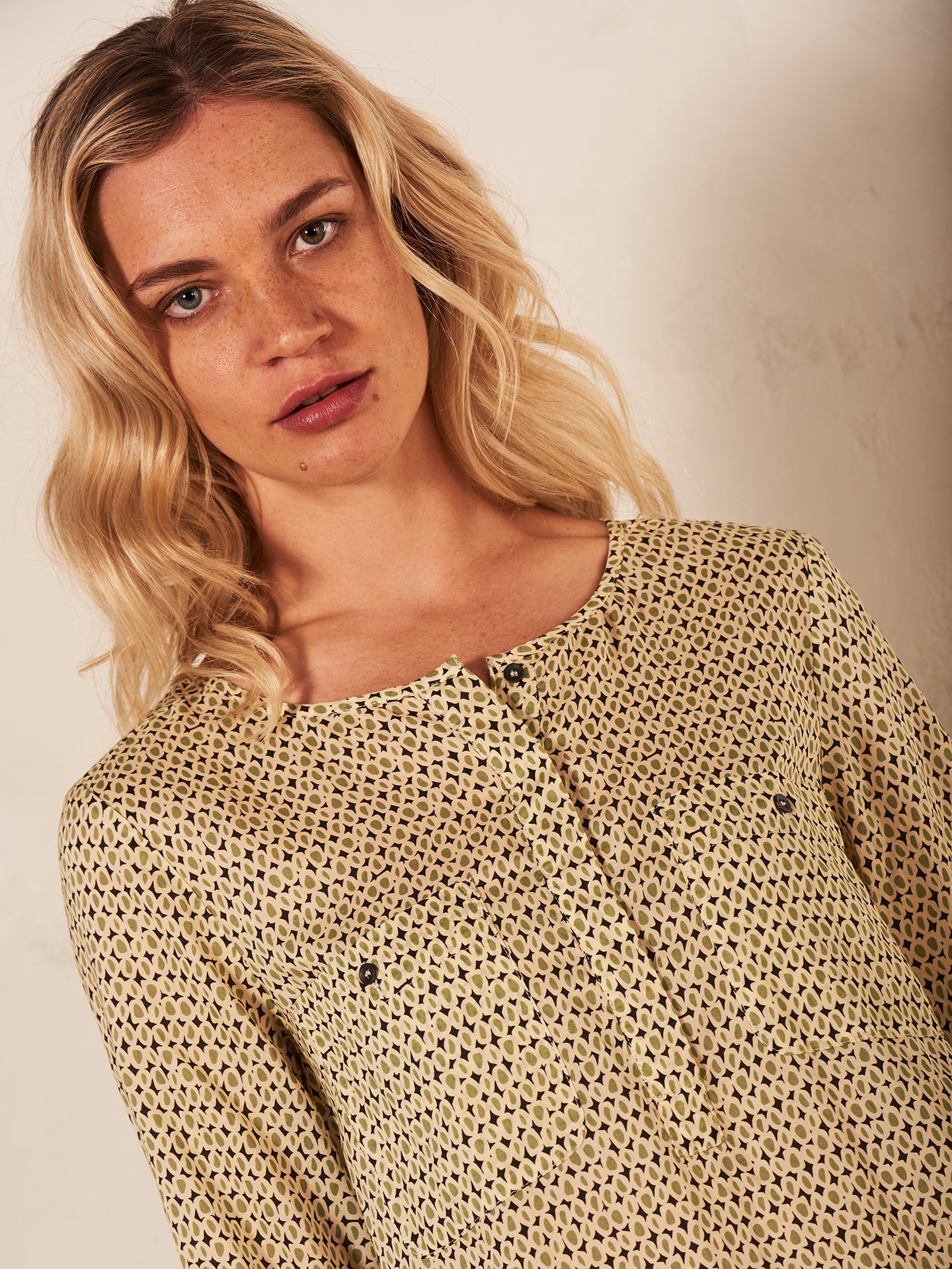 blouse imprimé