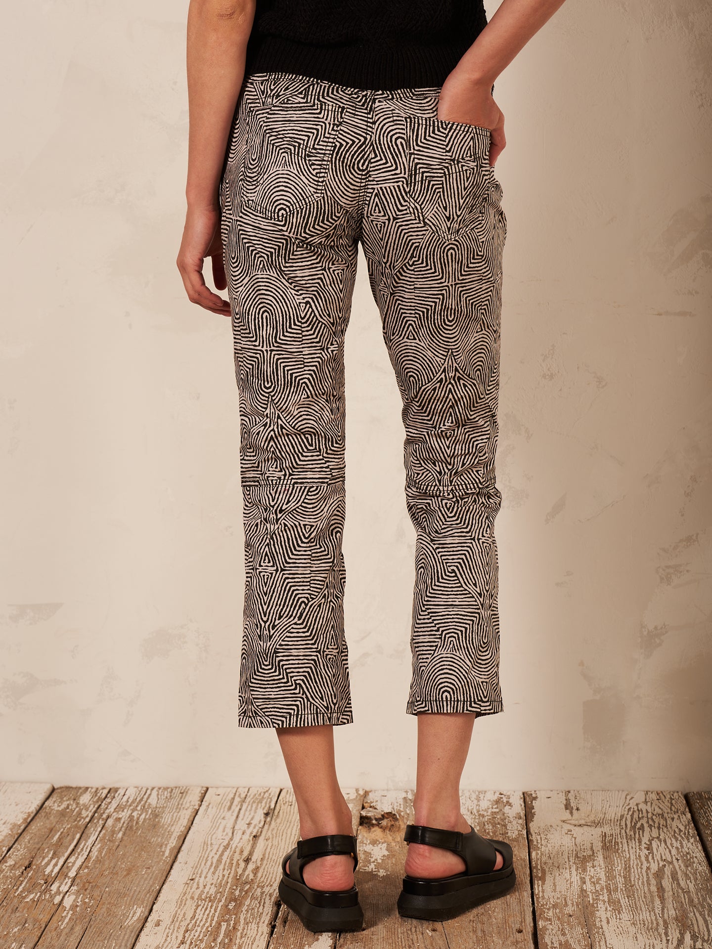 pantalon imprimé