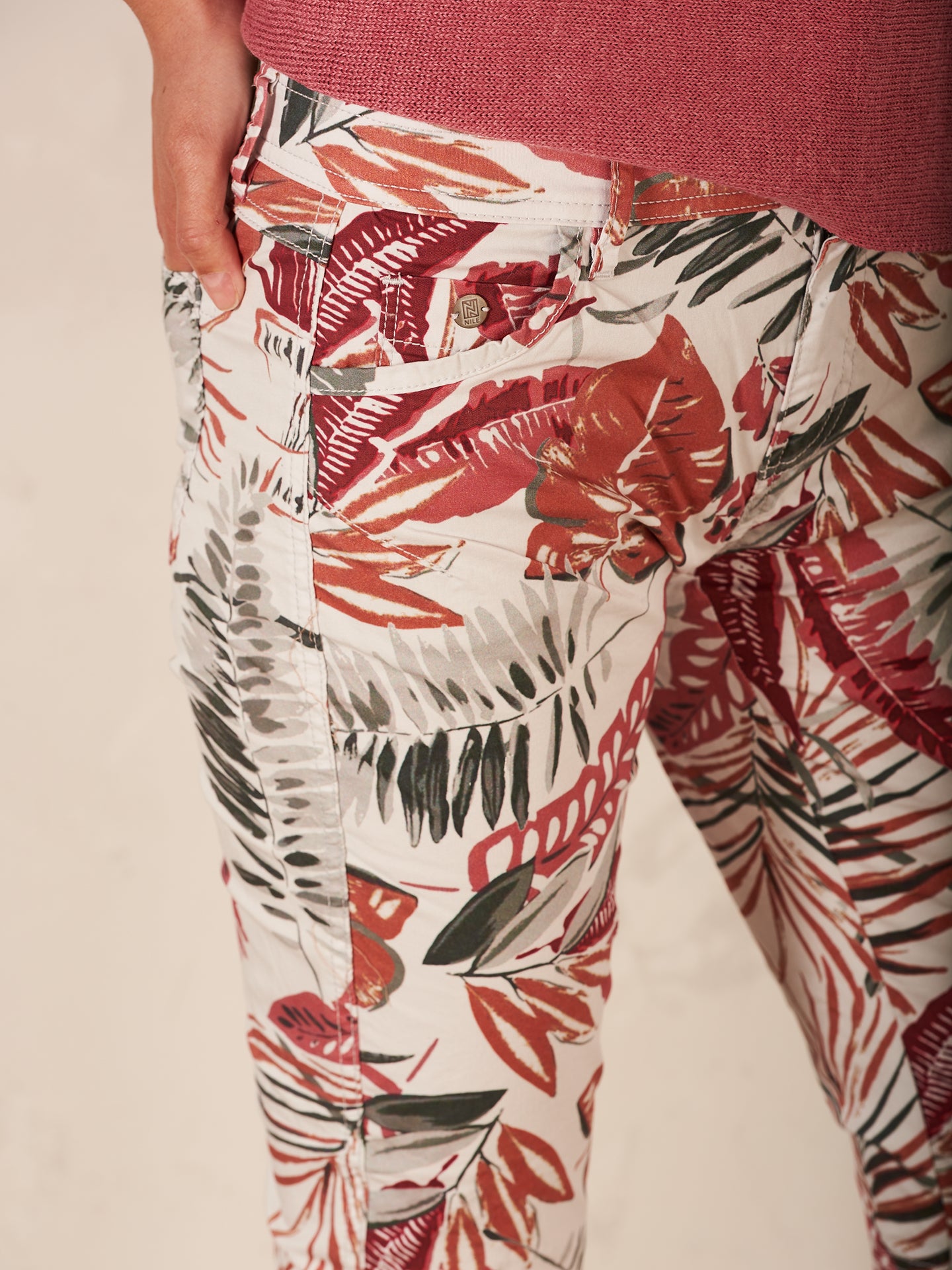 pantalon imprimé