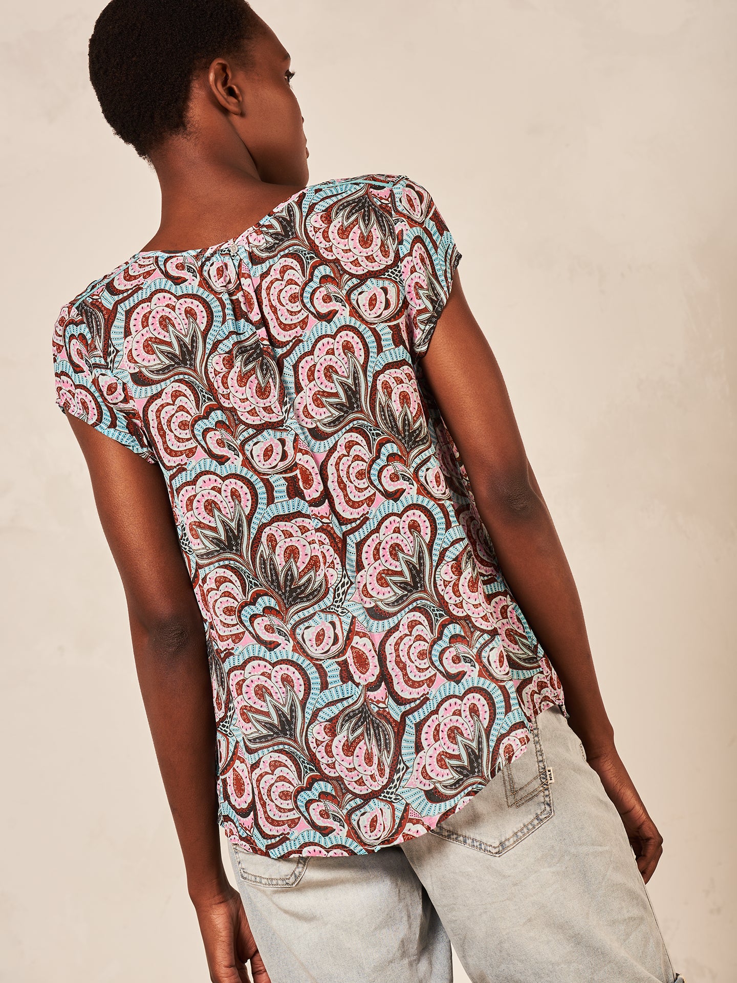 blouse imprimé