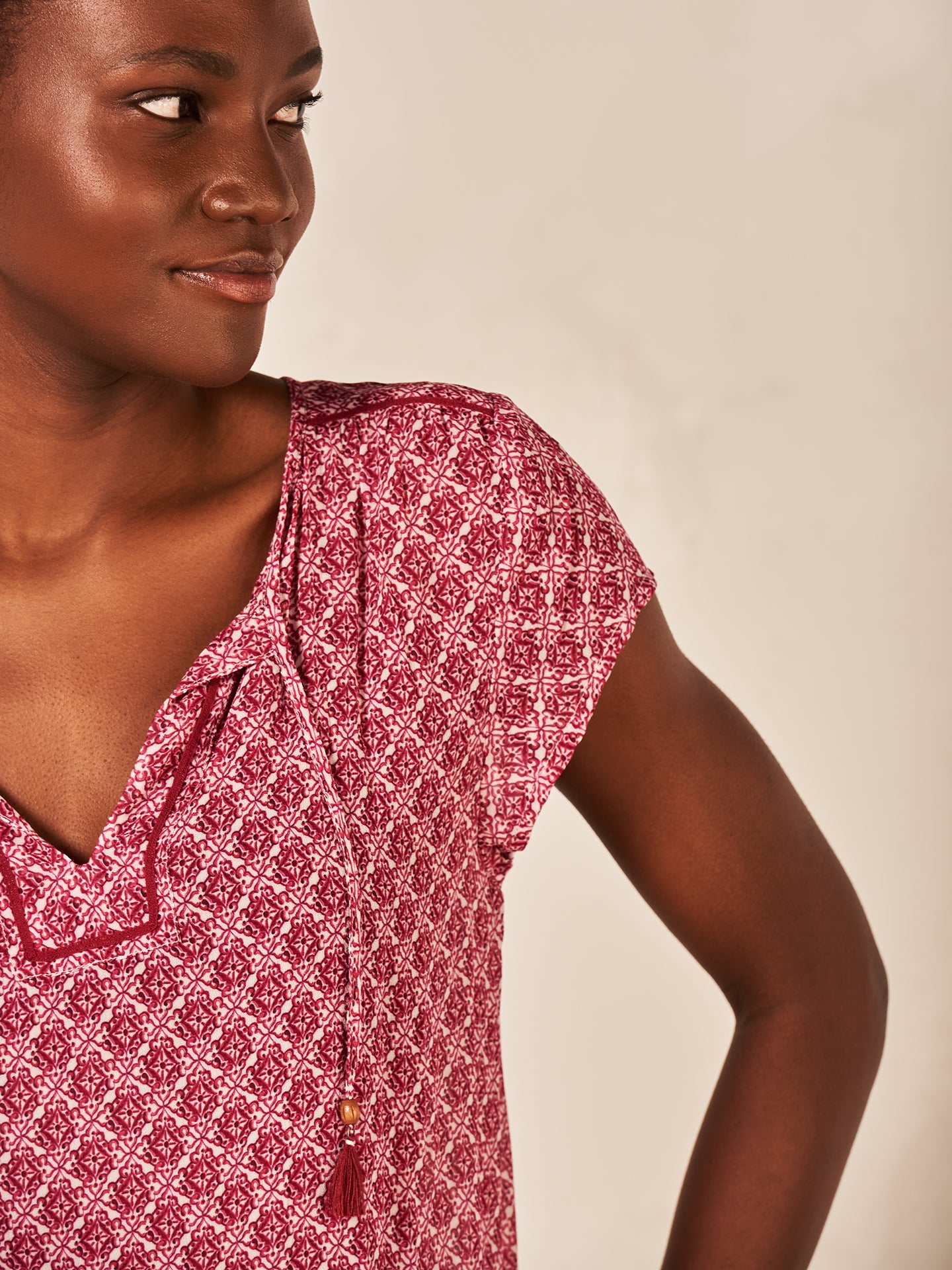 blouse imprimé