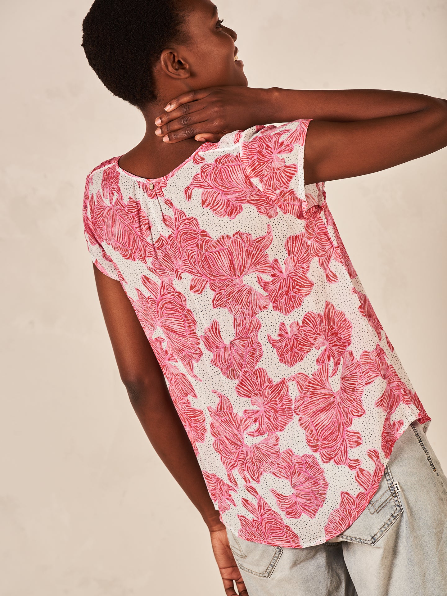 blouse imprimé