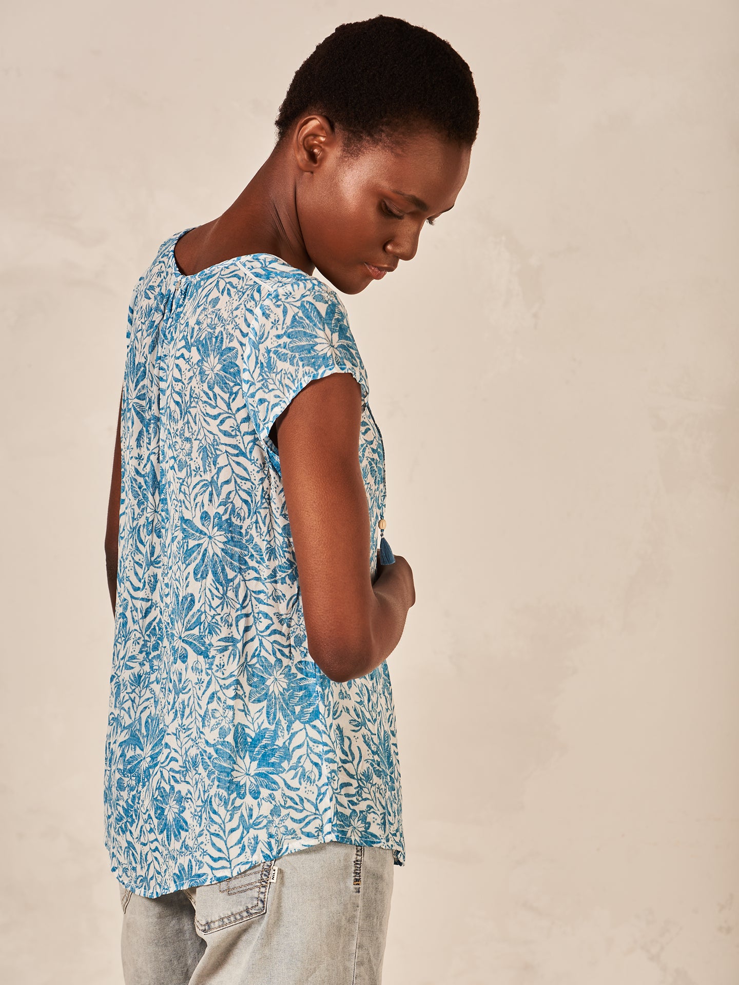 blouse imprimé