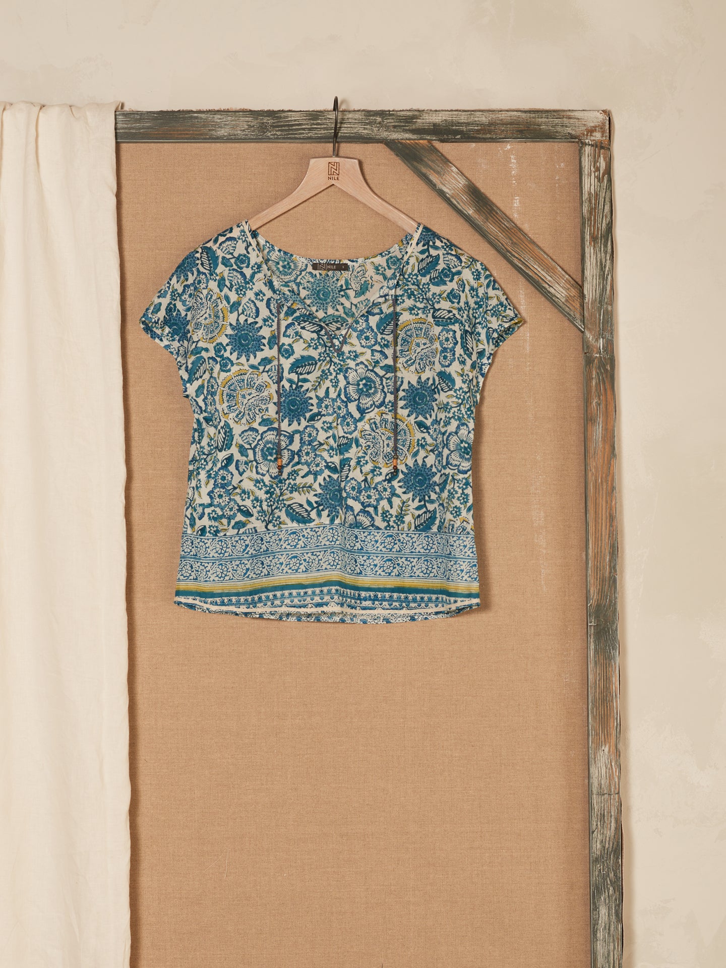 Blusa con stampa