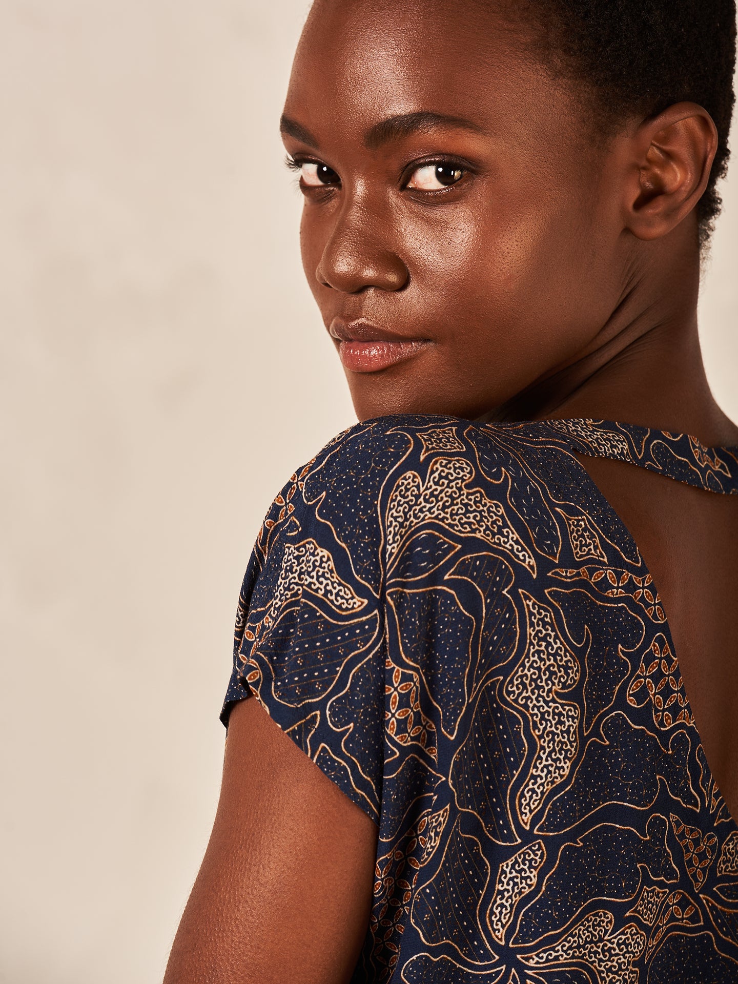 Blusa con stampa