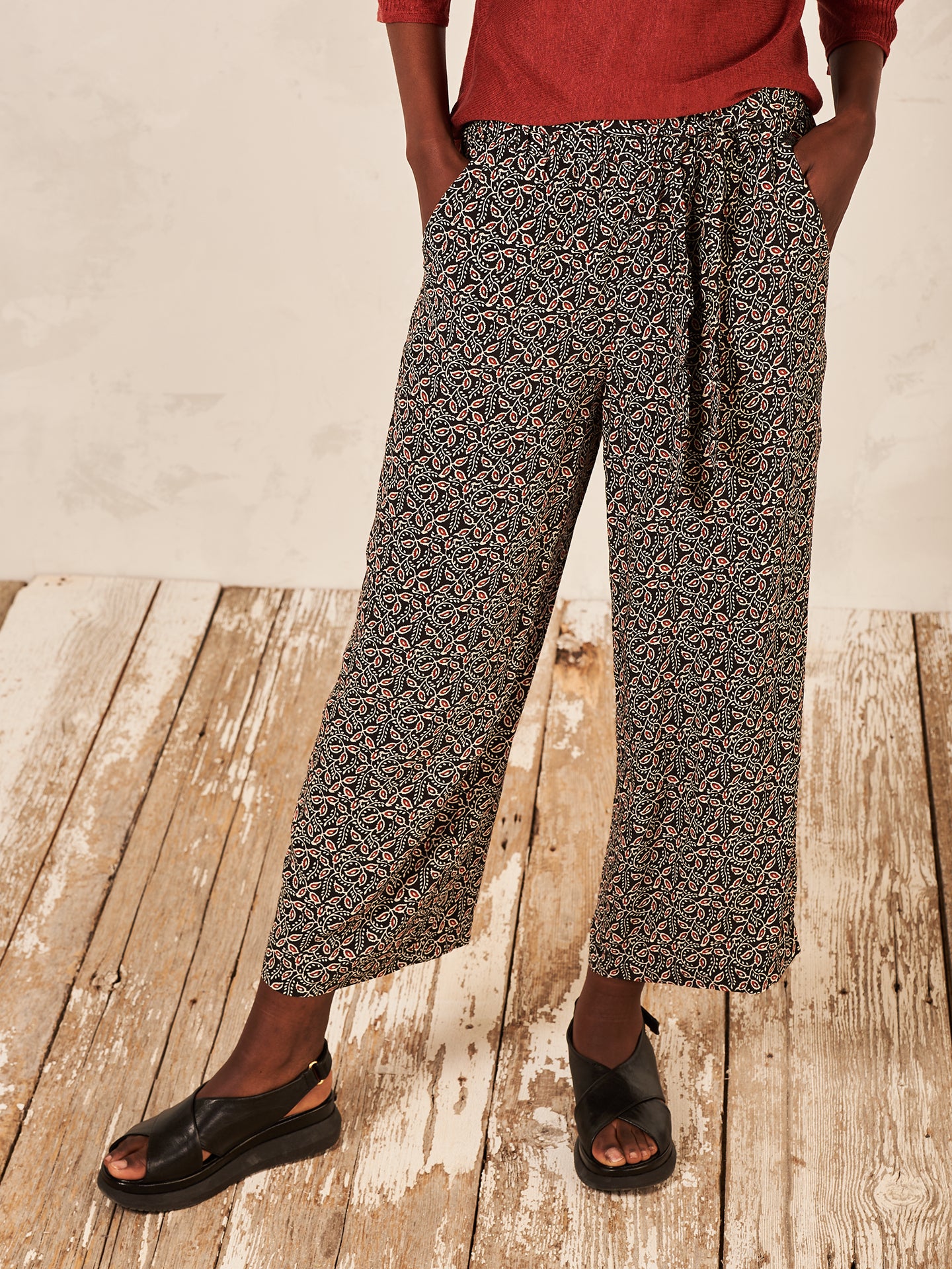pantalon imprimé