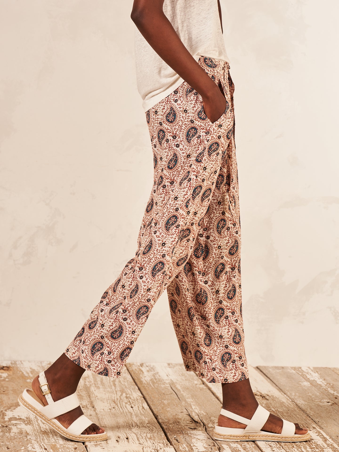 pantalon imprimé