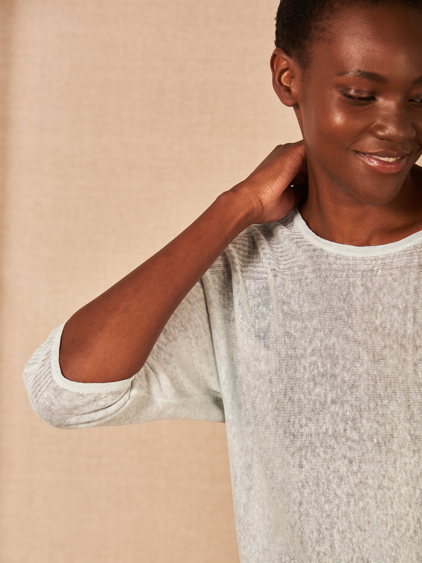 Linen sweater