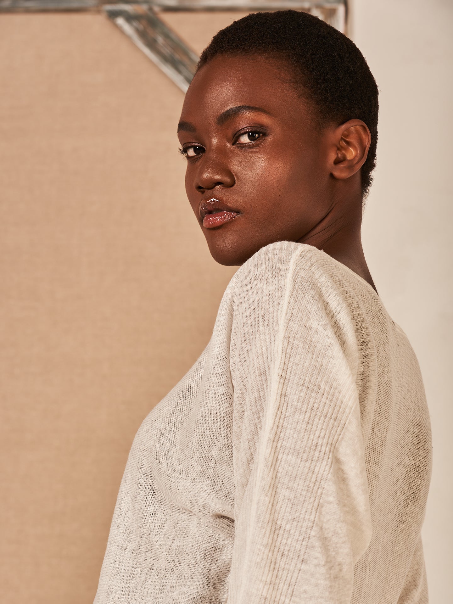 Linen sweater