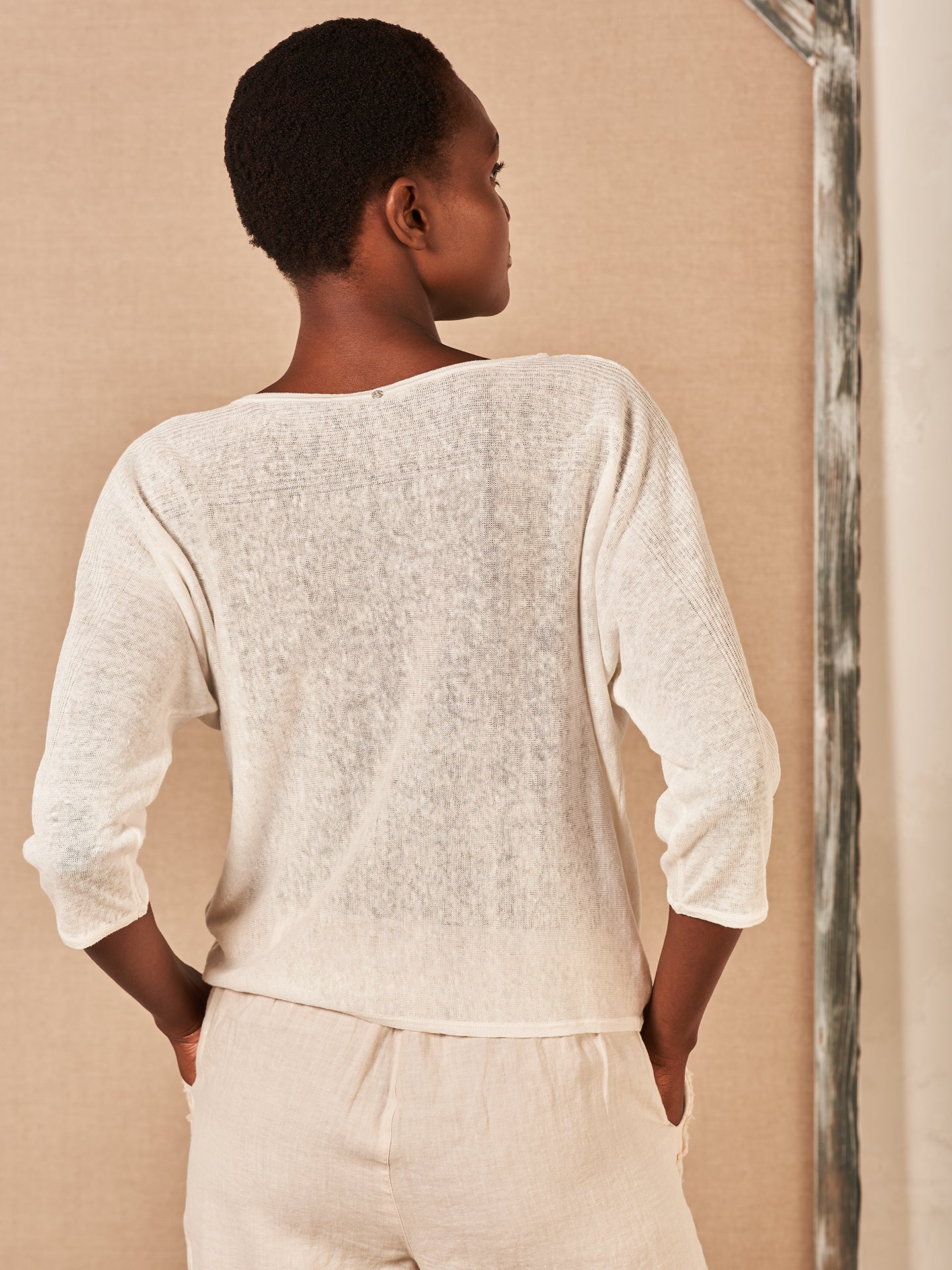 Linen sweater