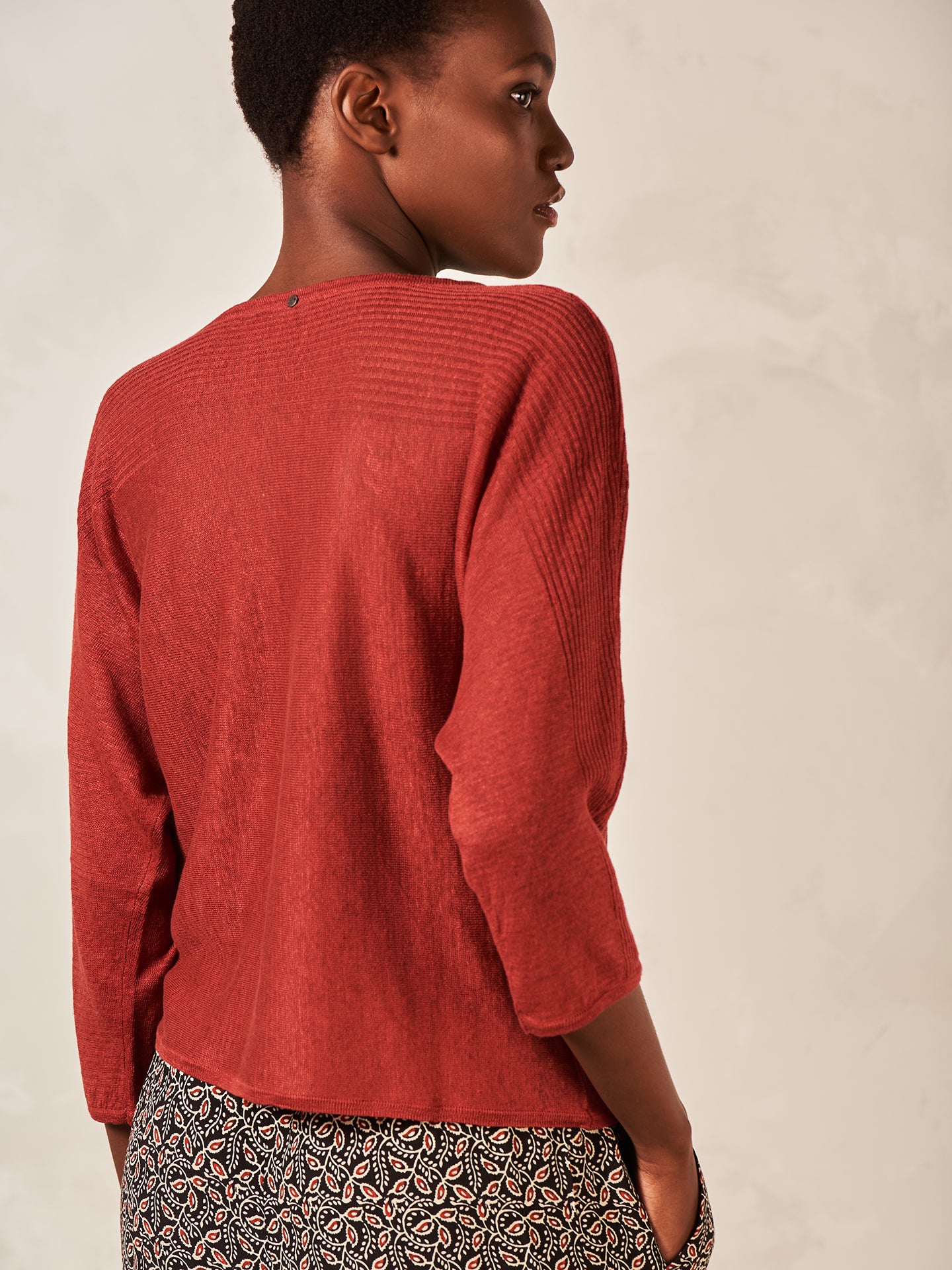 Linen sweater