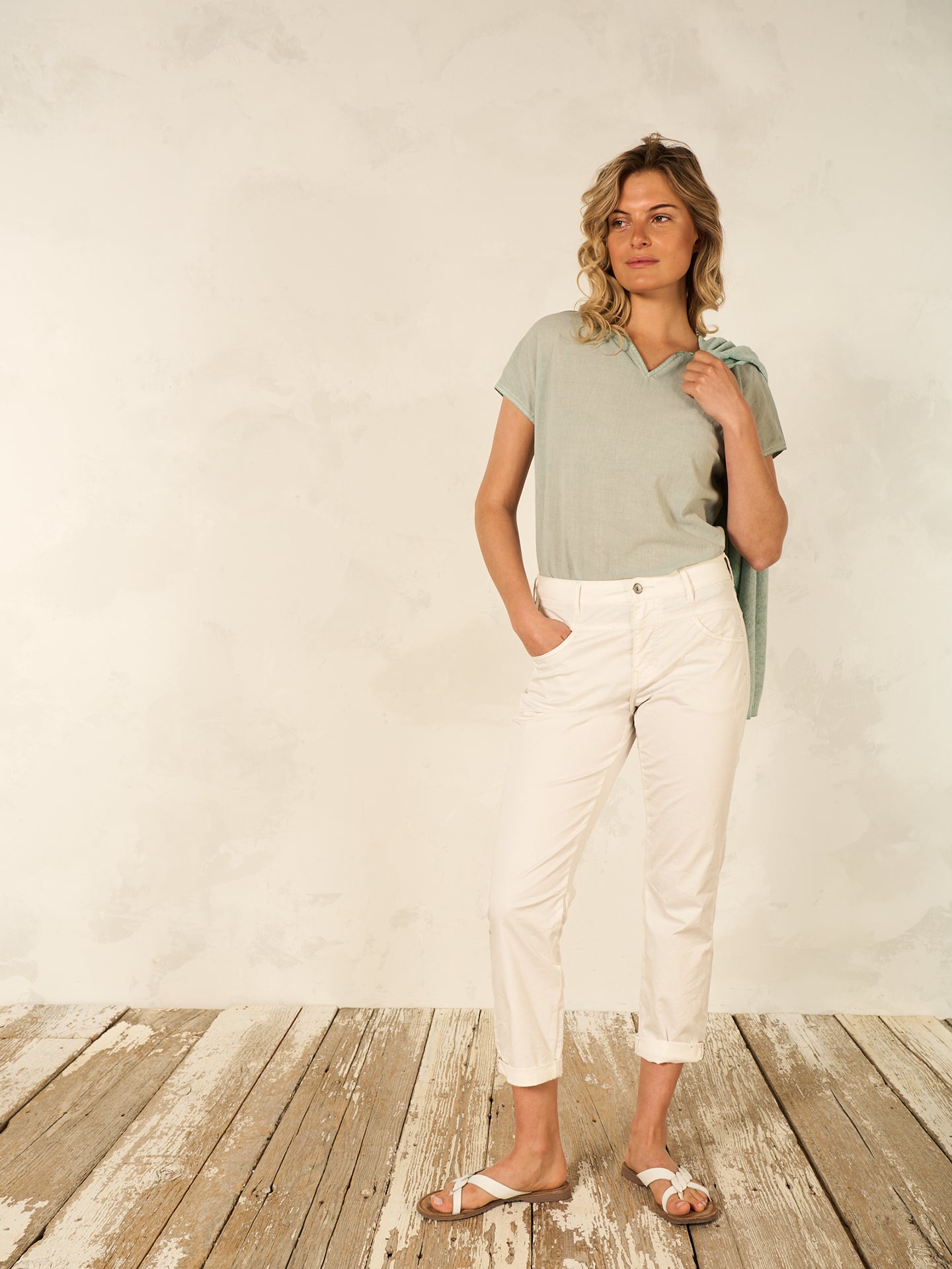 pantalon tapered