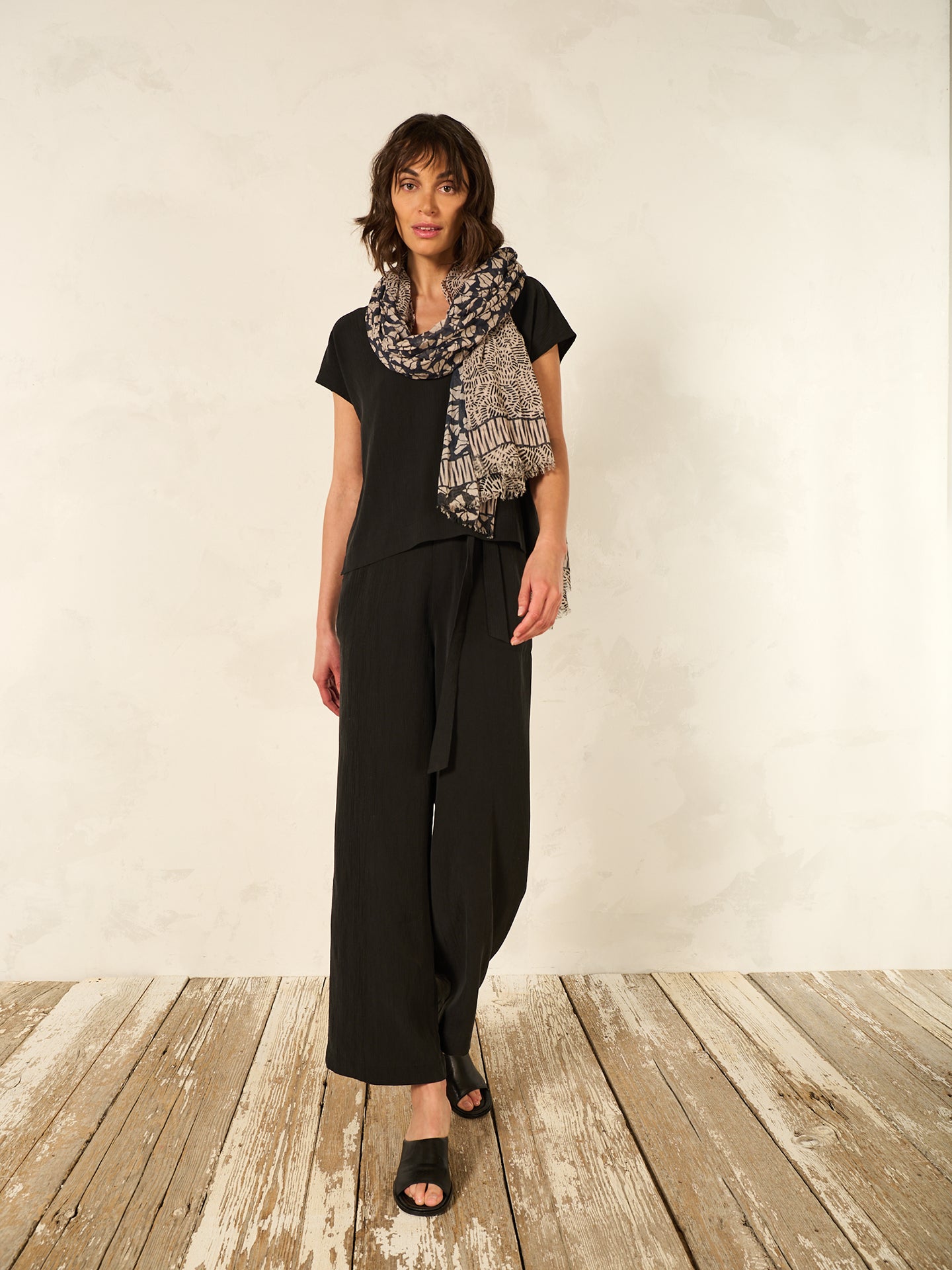 blouse avec col en V