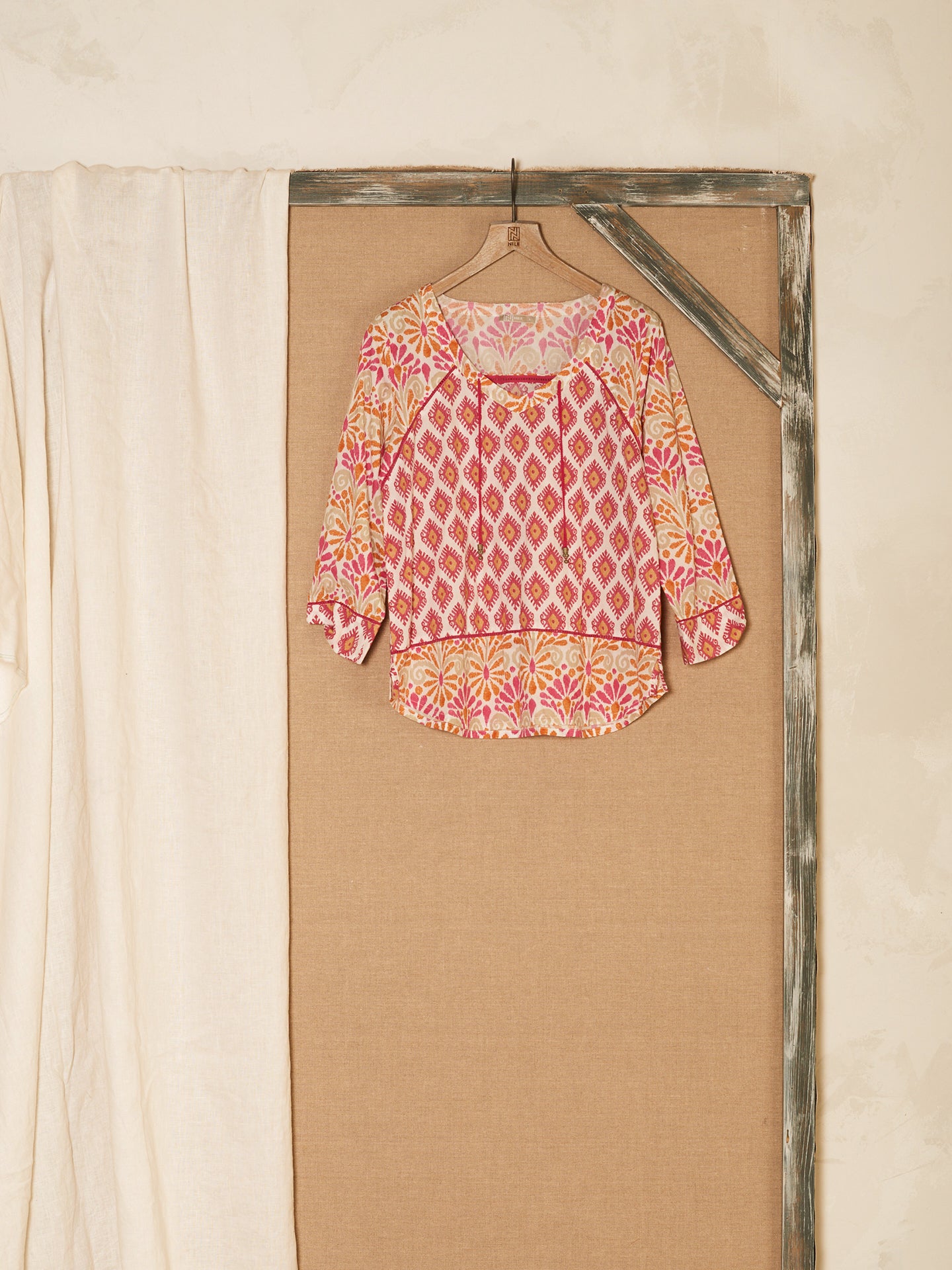 blouse avec col en V