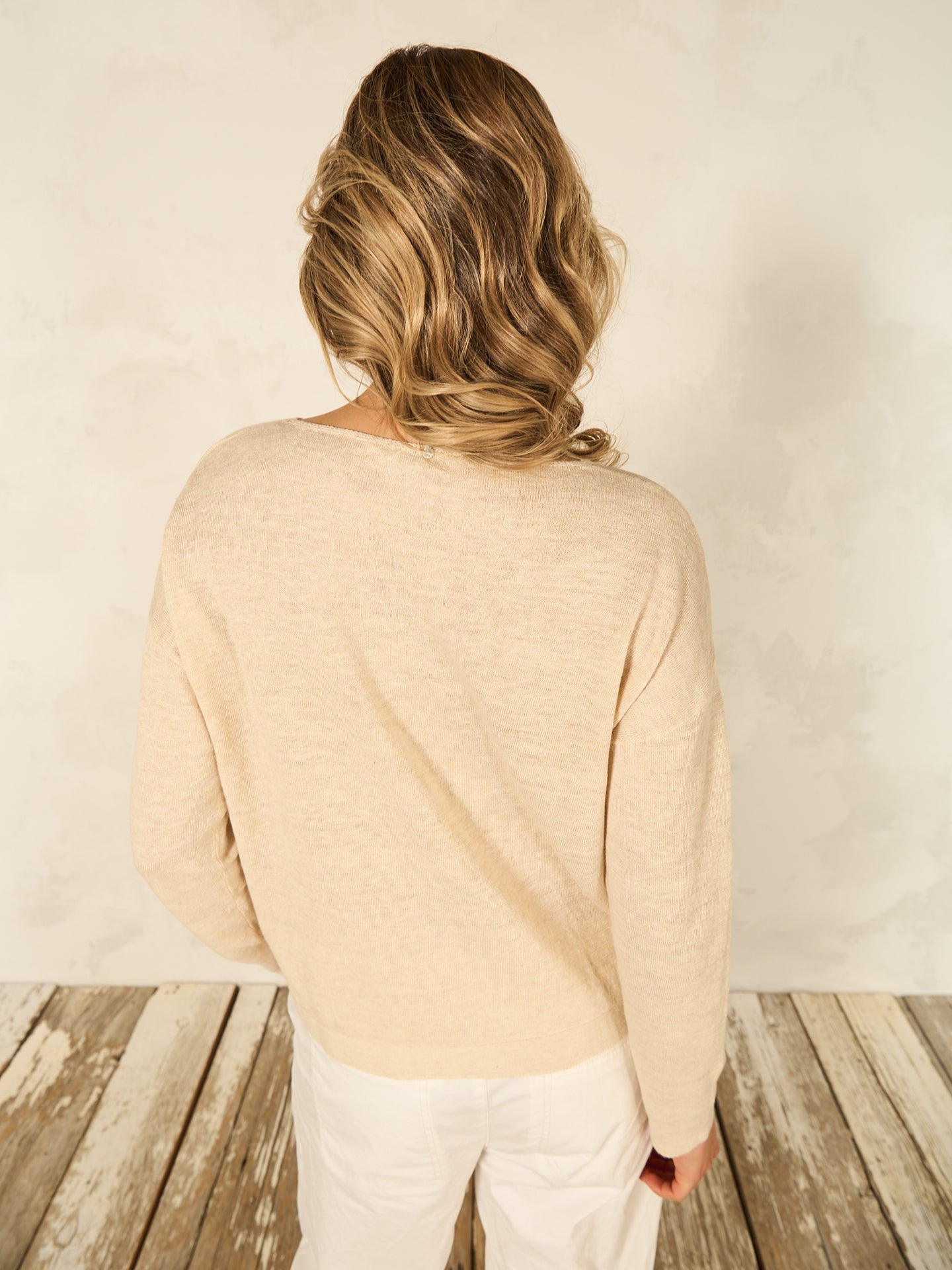 Maglione in lino