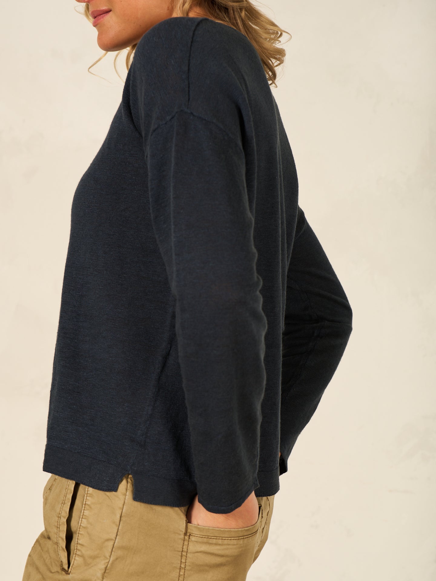 Maglione in lino