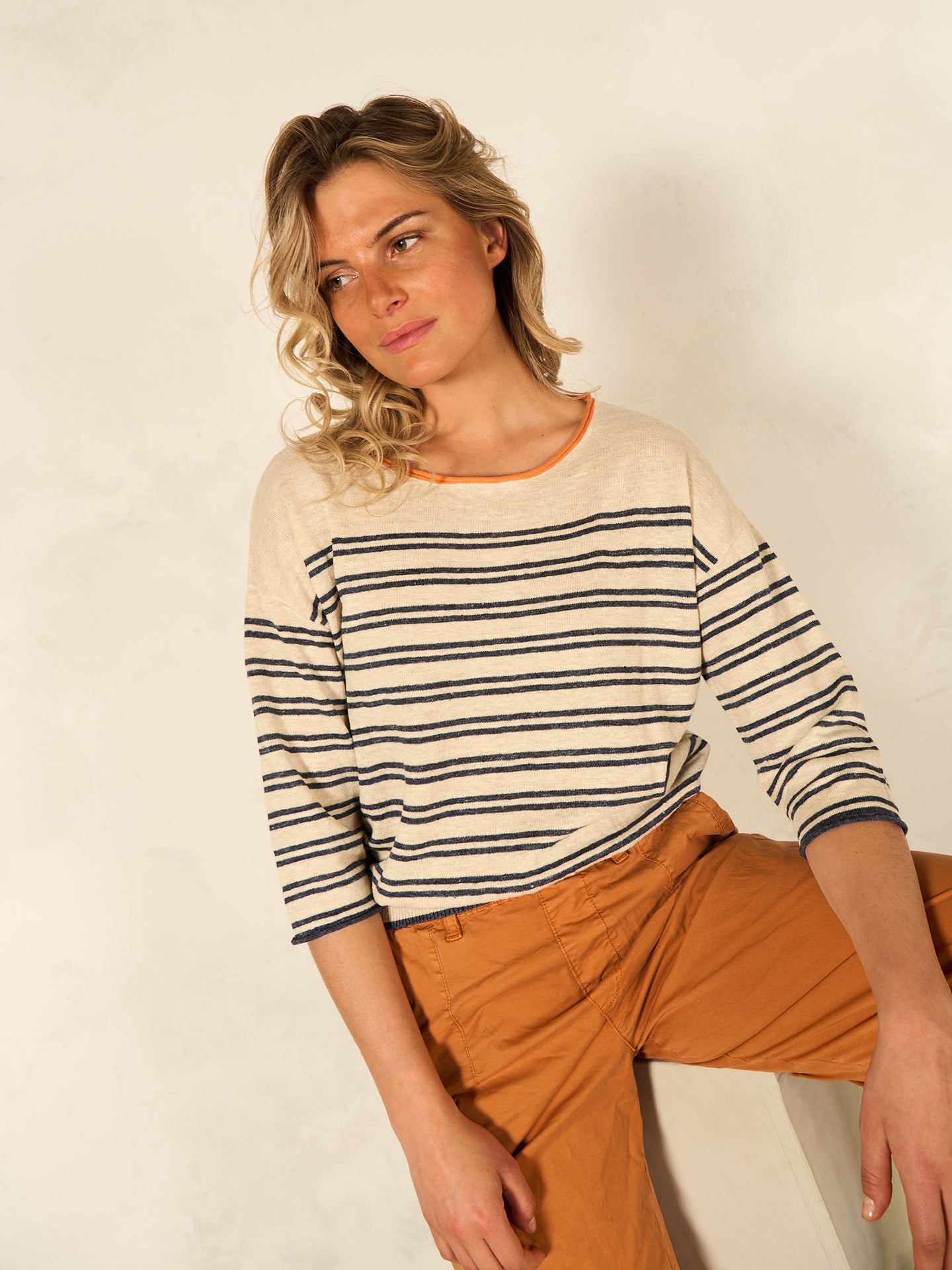 Linen sweater