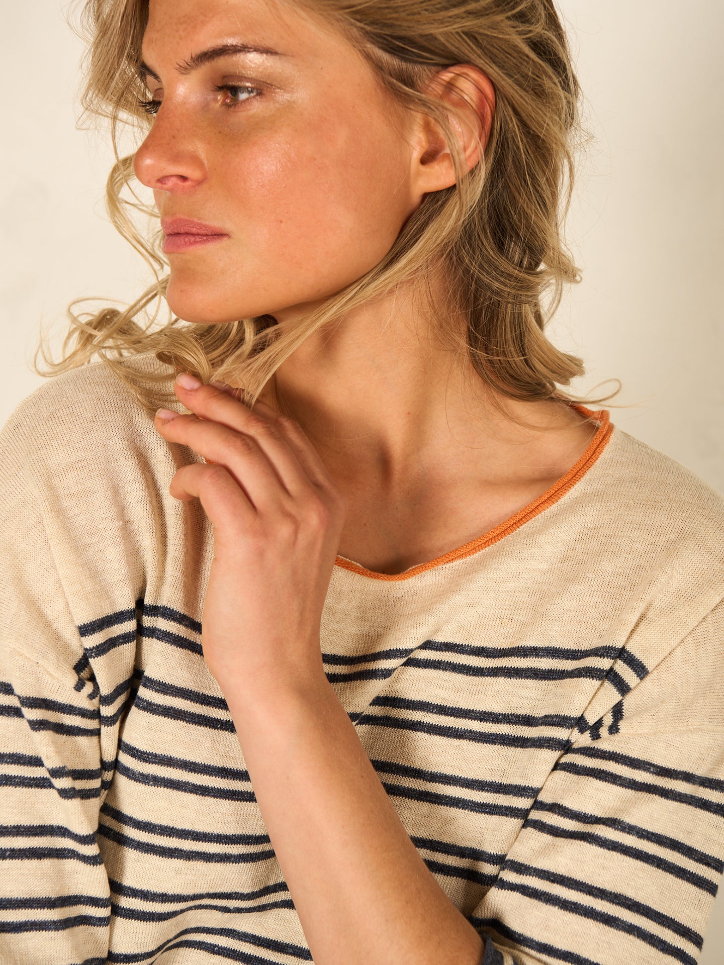 Linen sweater