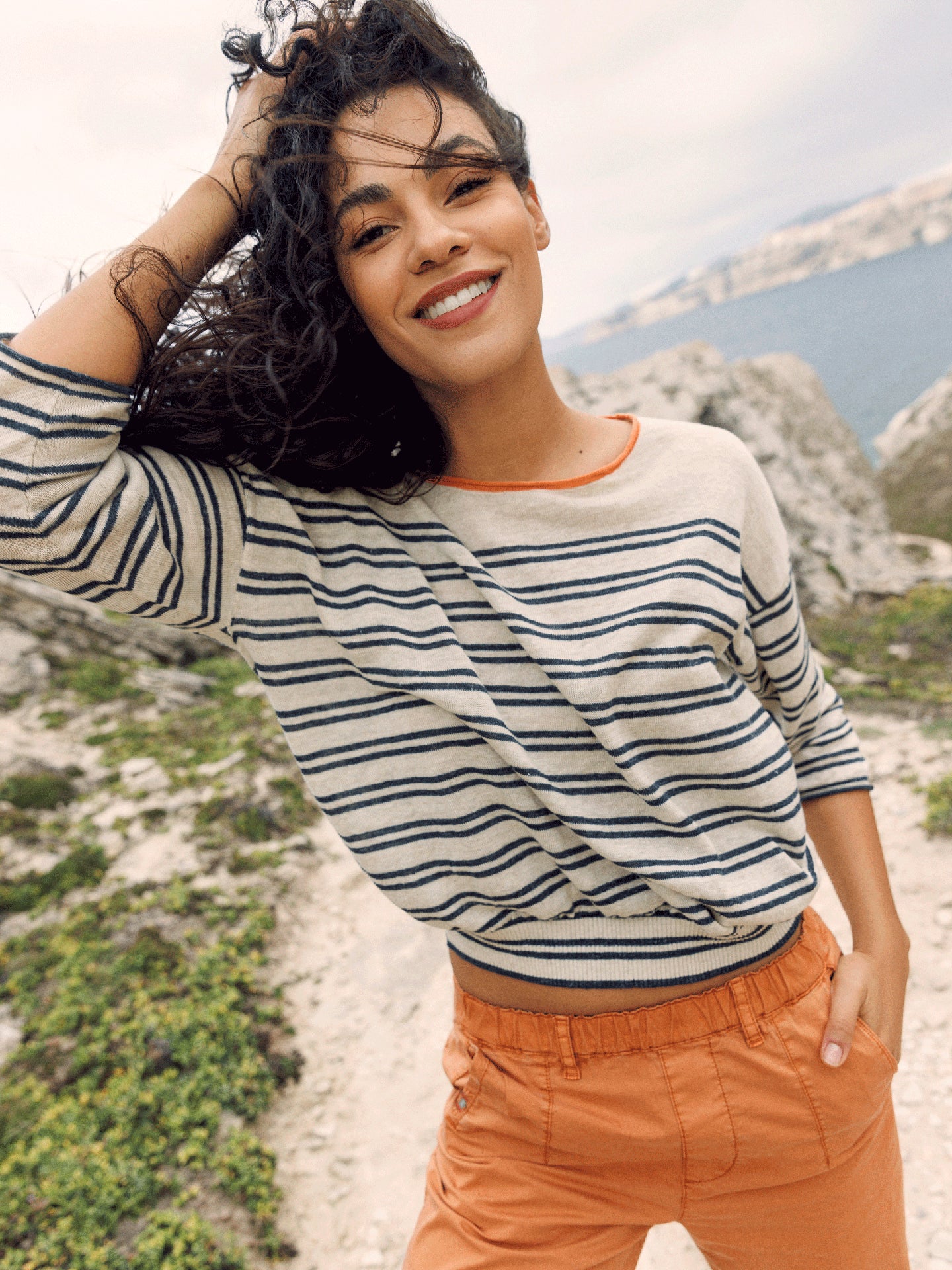 Linen sweater