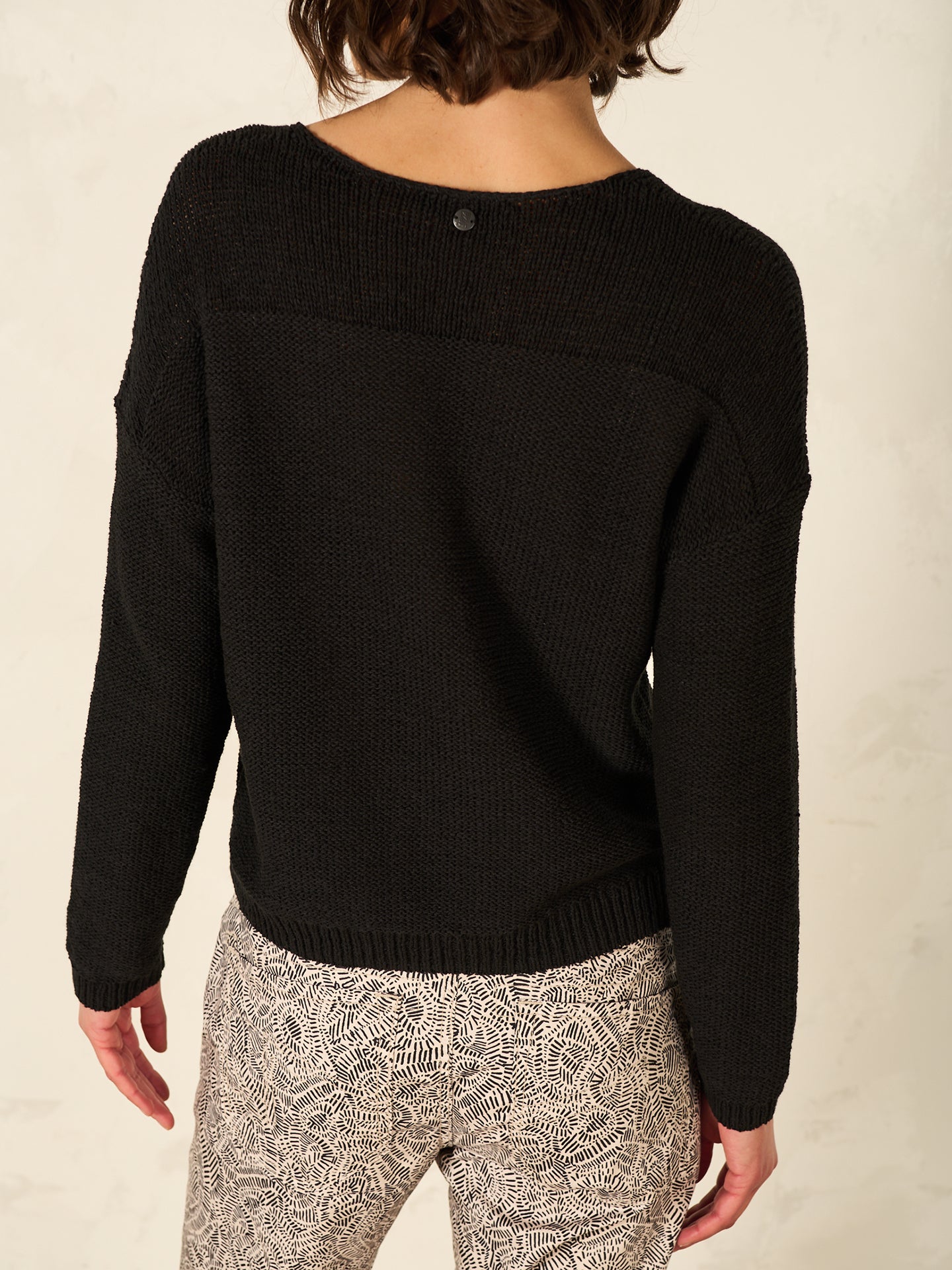 pull avec col en V