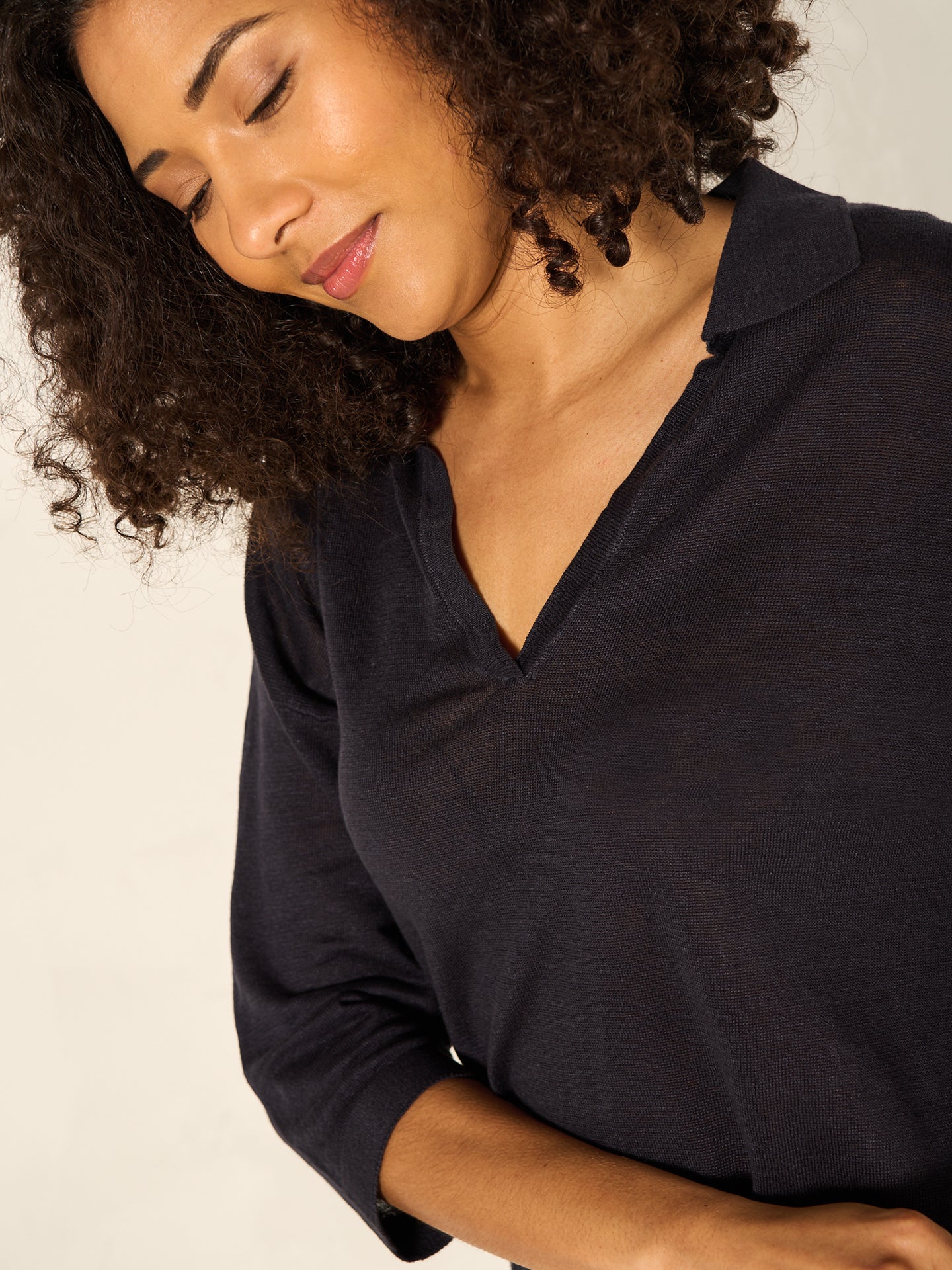 Linen sweater