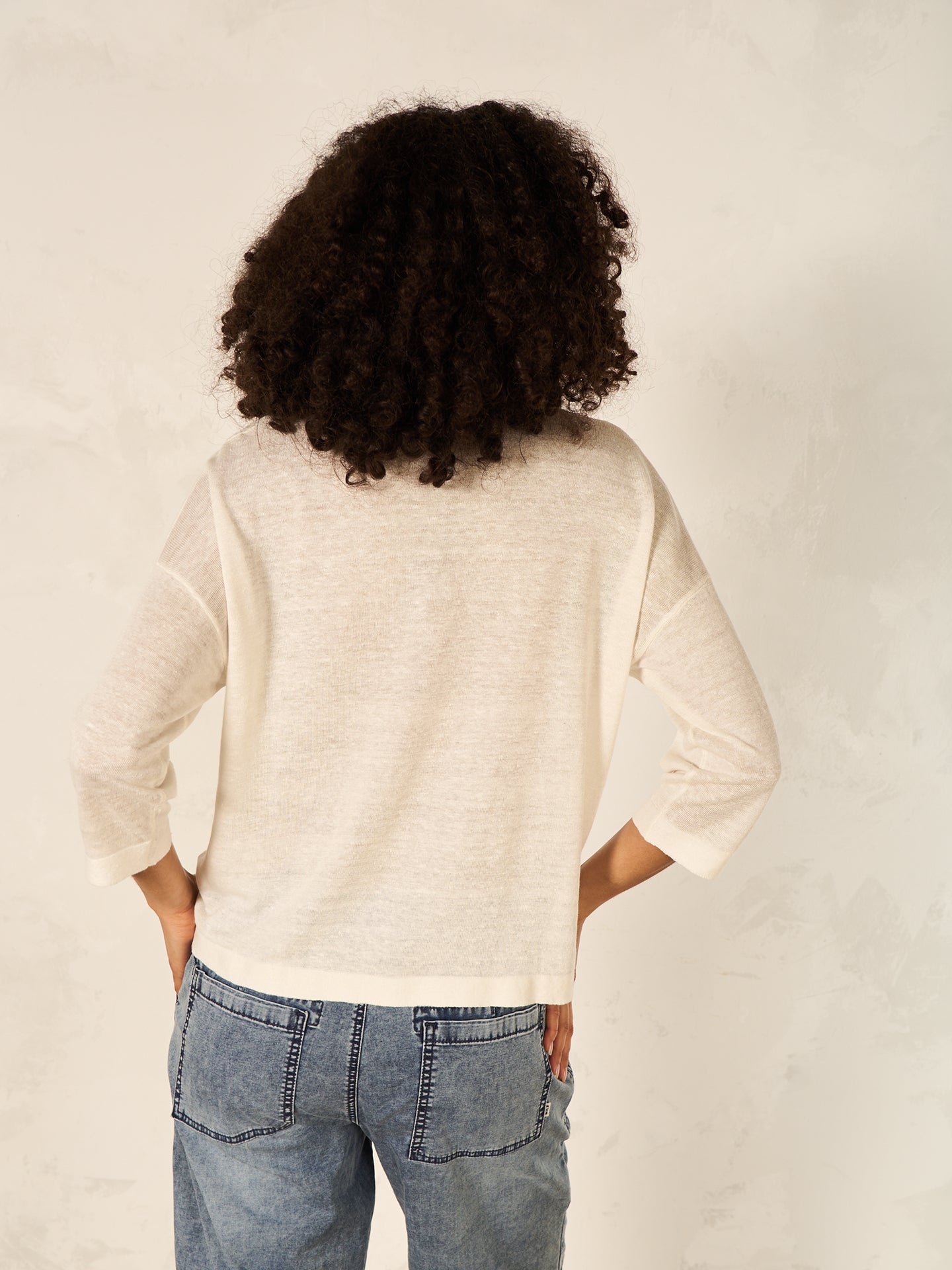 Linen sweater