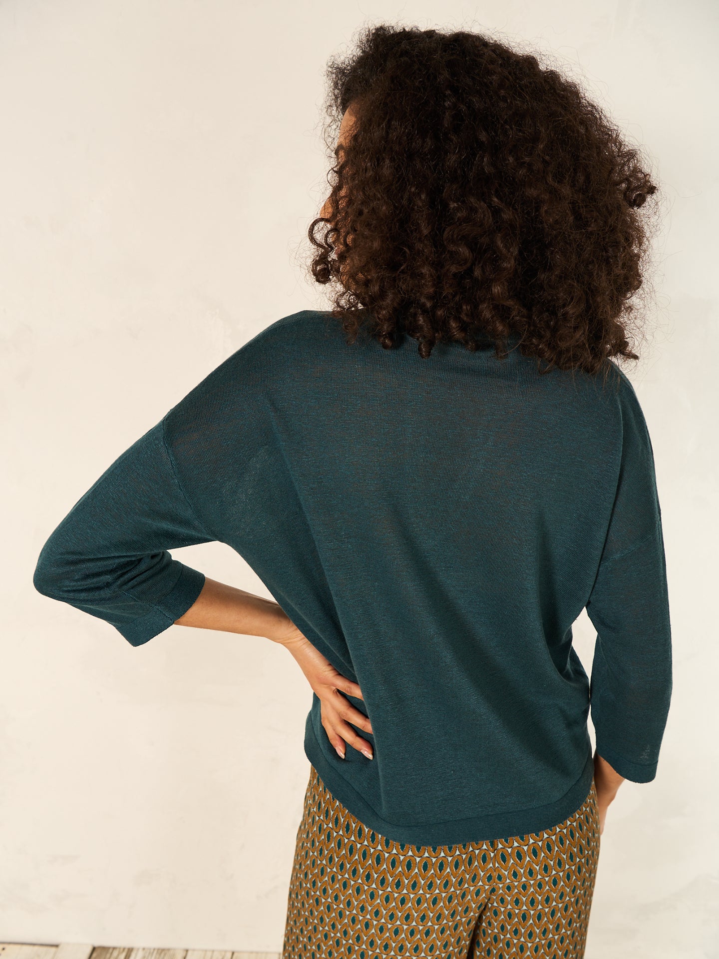 Linen sweater