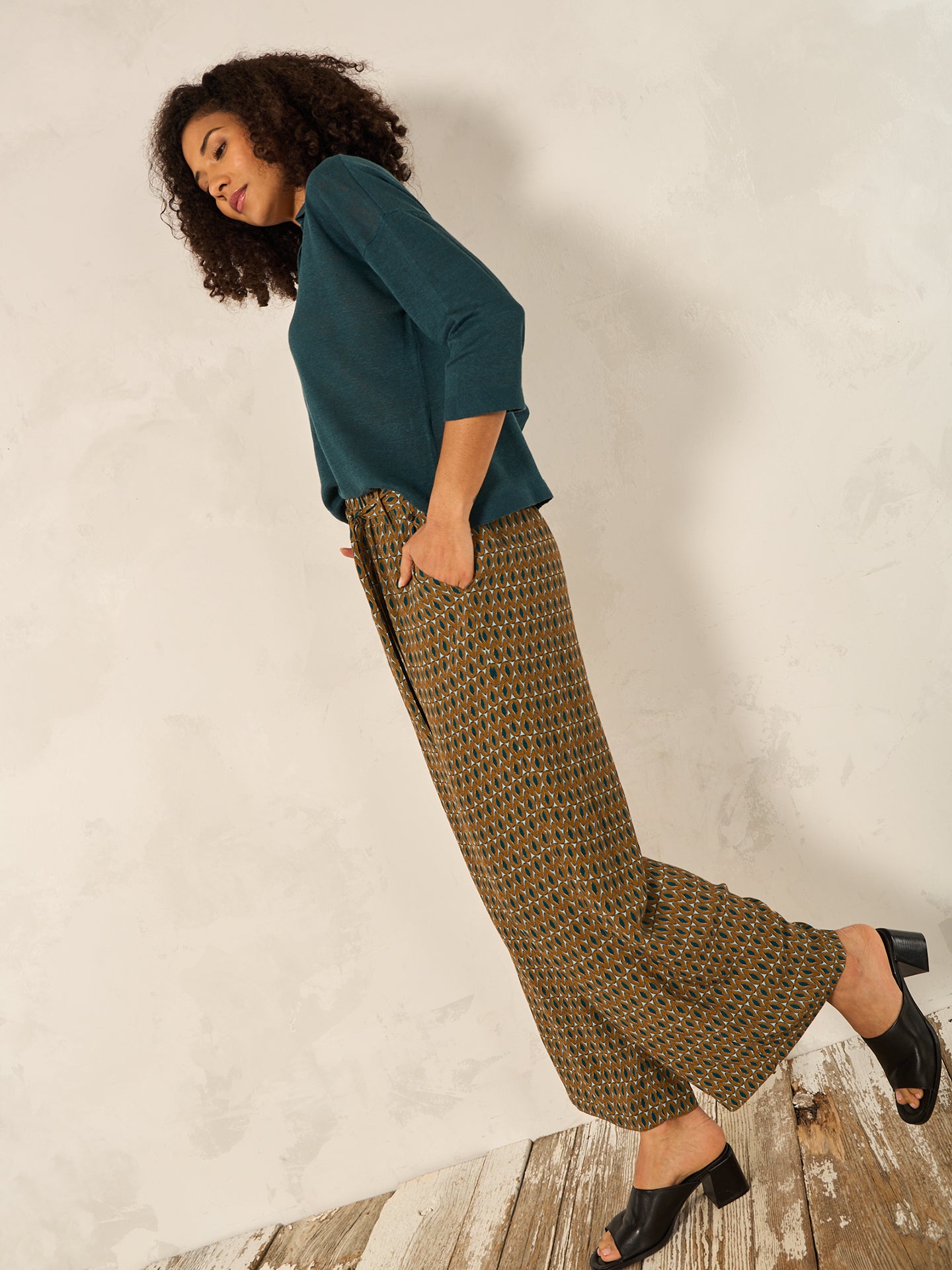 Linen sweater