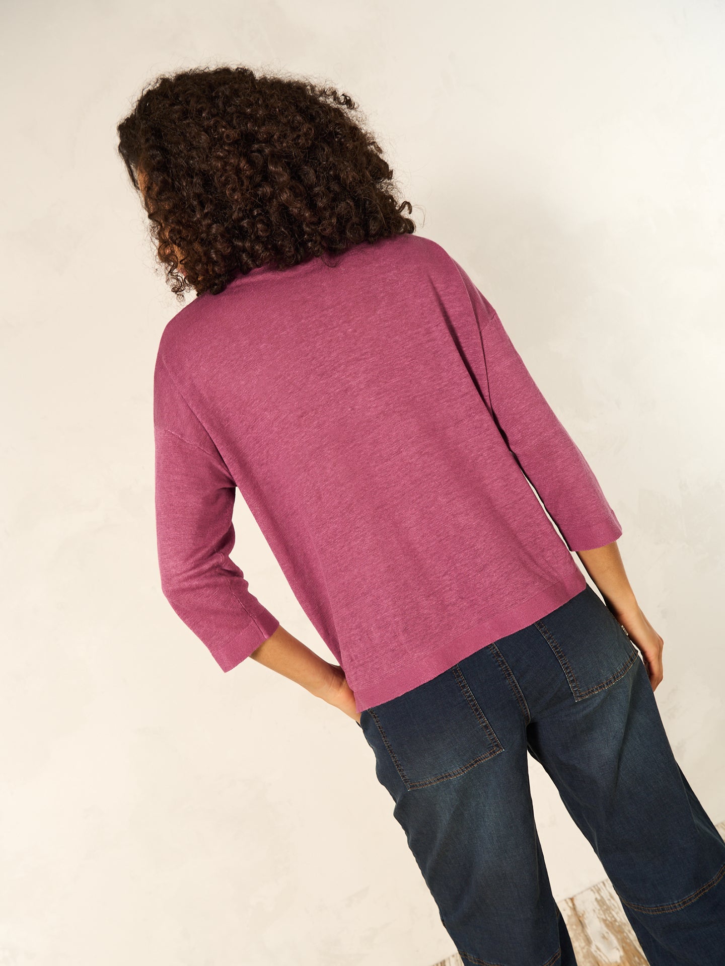 Linen sweater