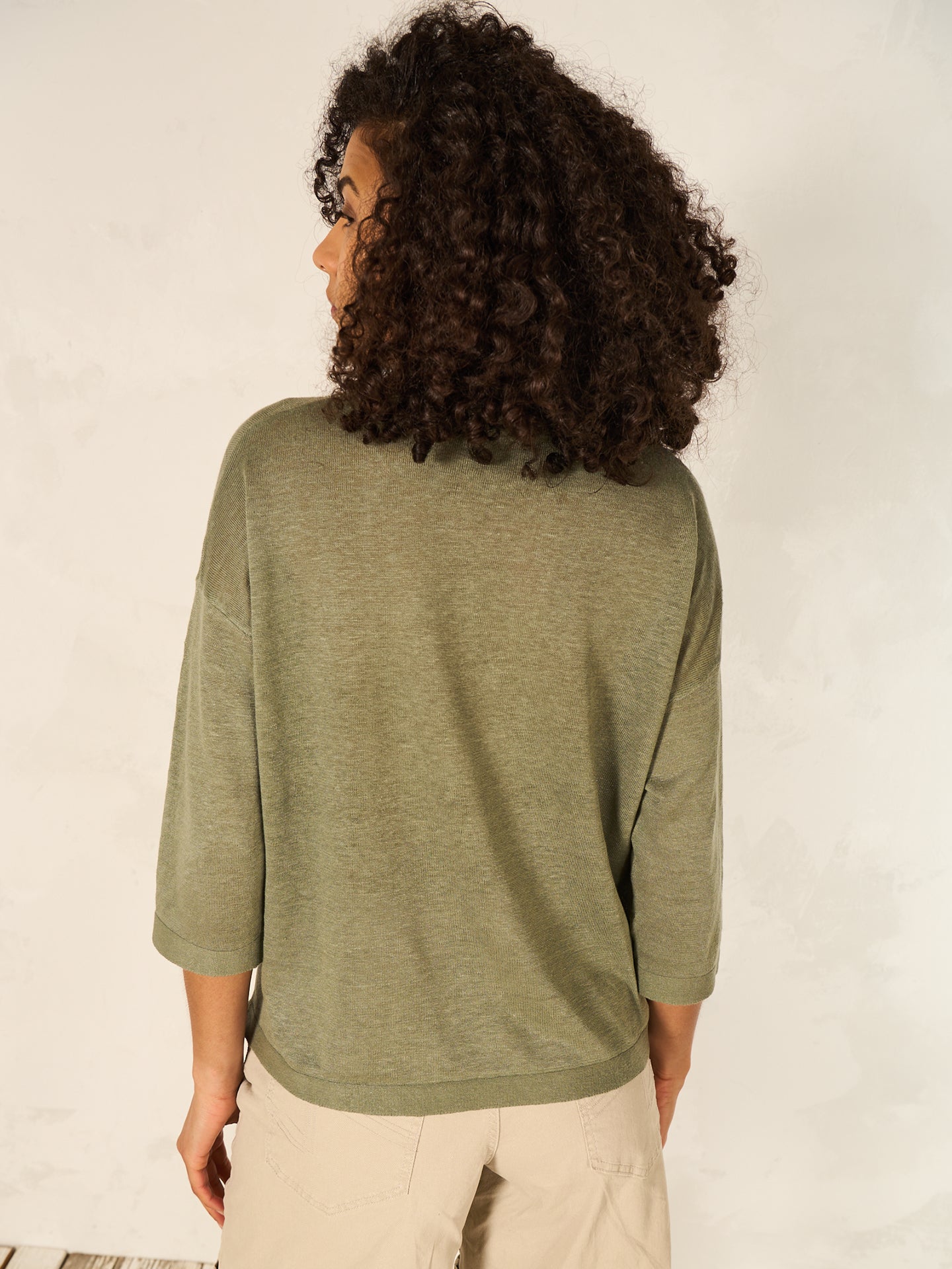 Linen sweater