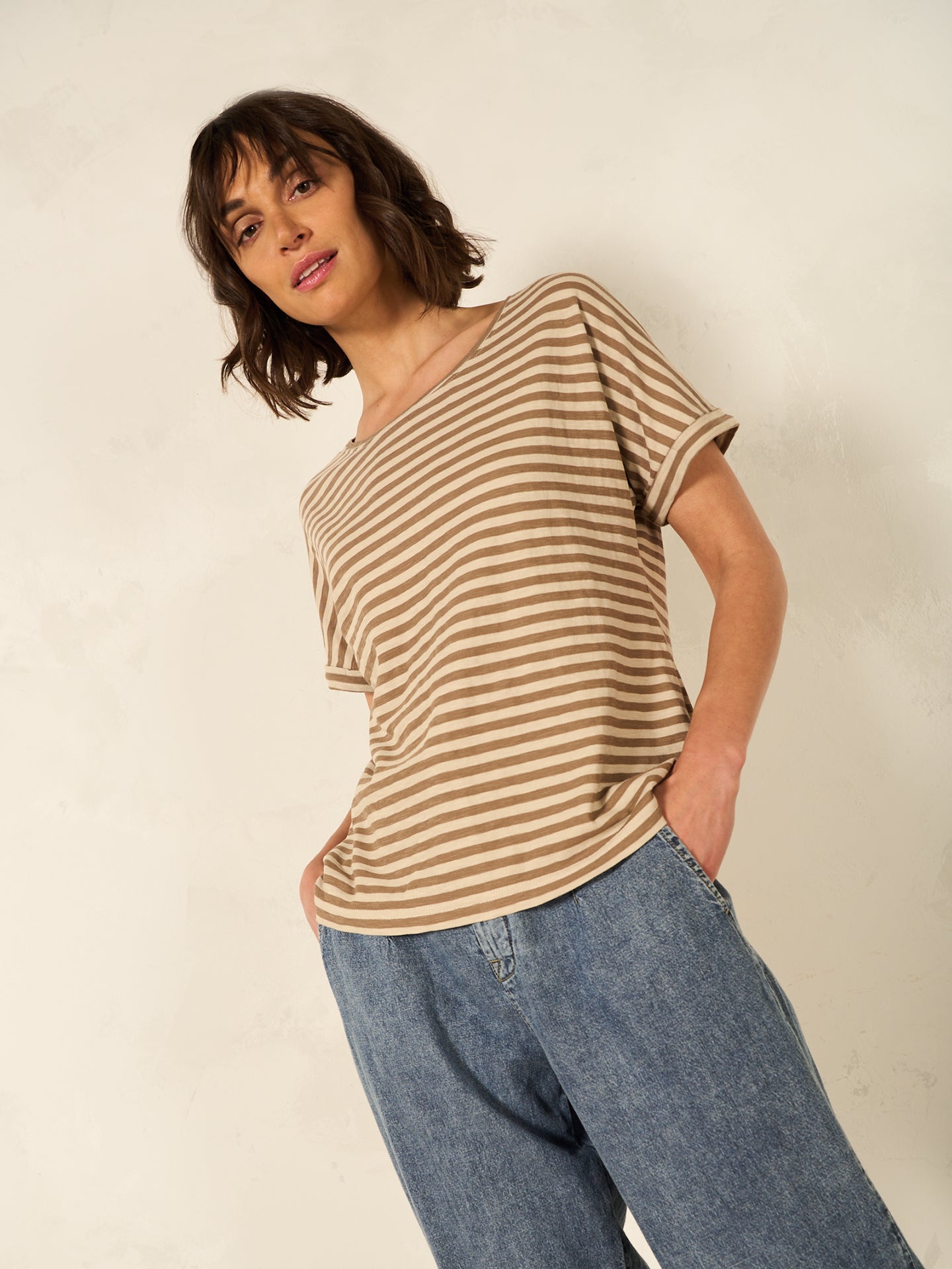T-shirt à rayures
