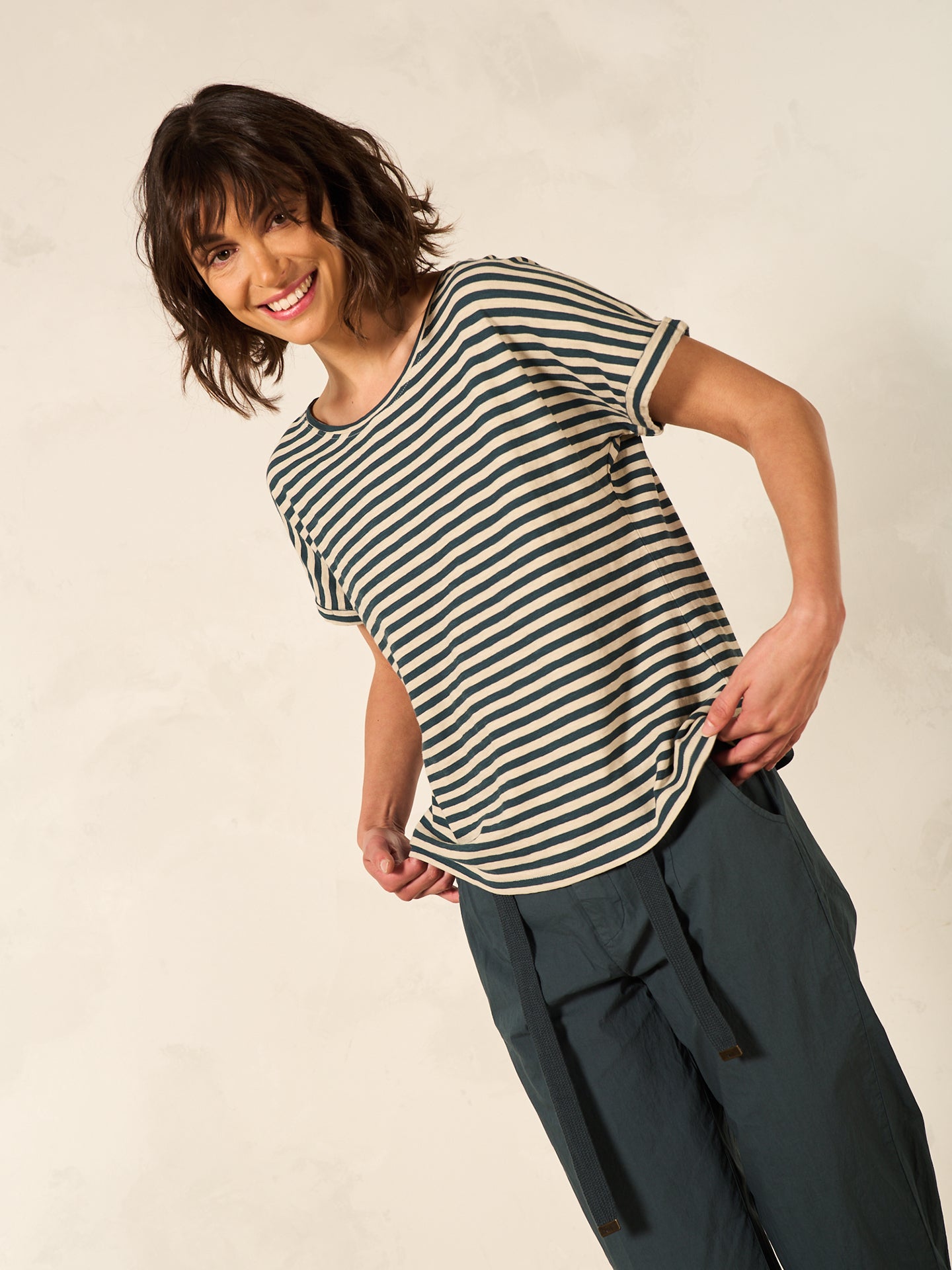 T-shirt à rayures