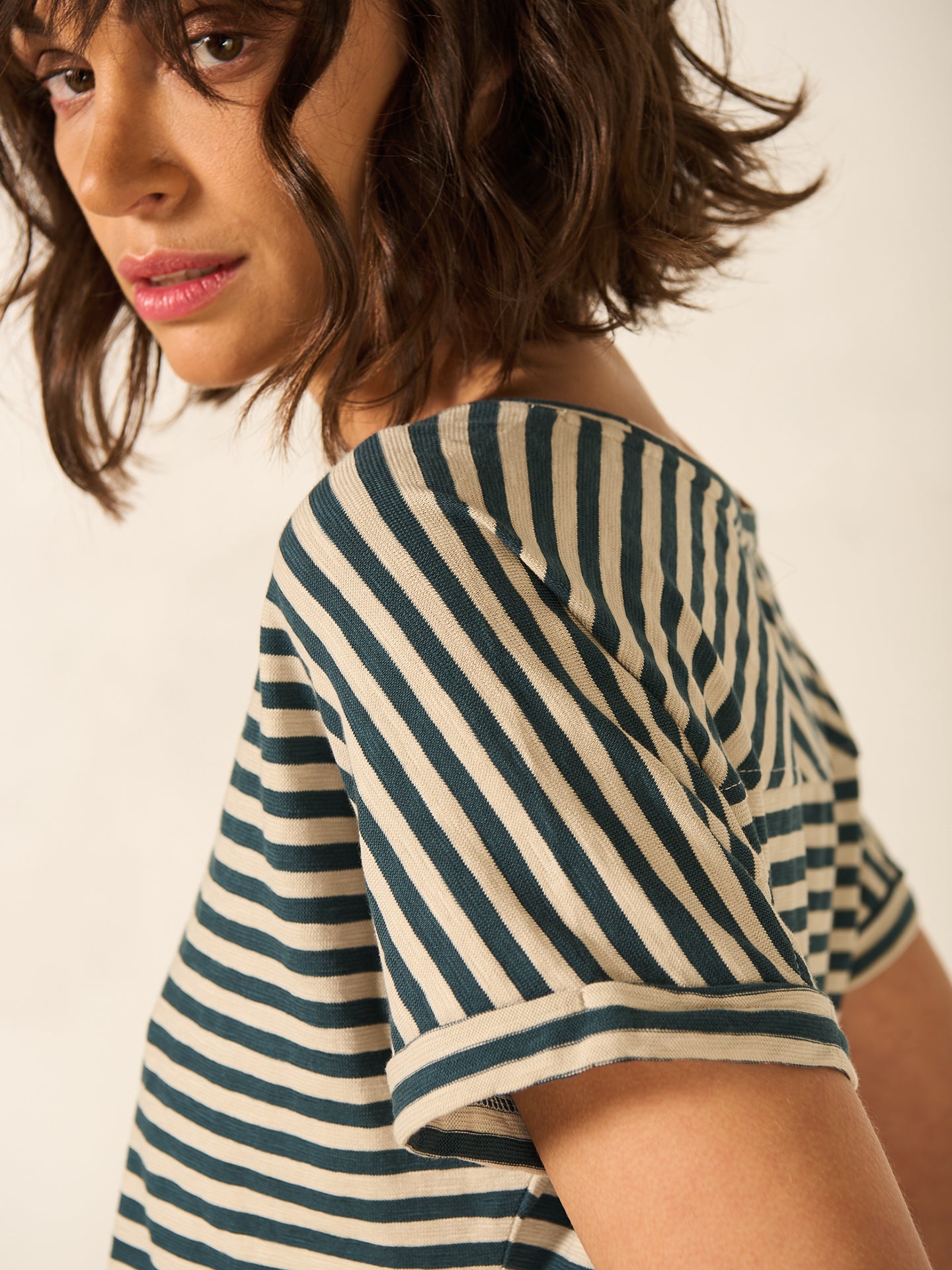 T-shirt à rayures